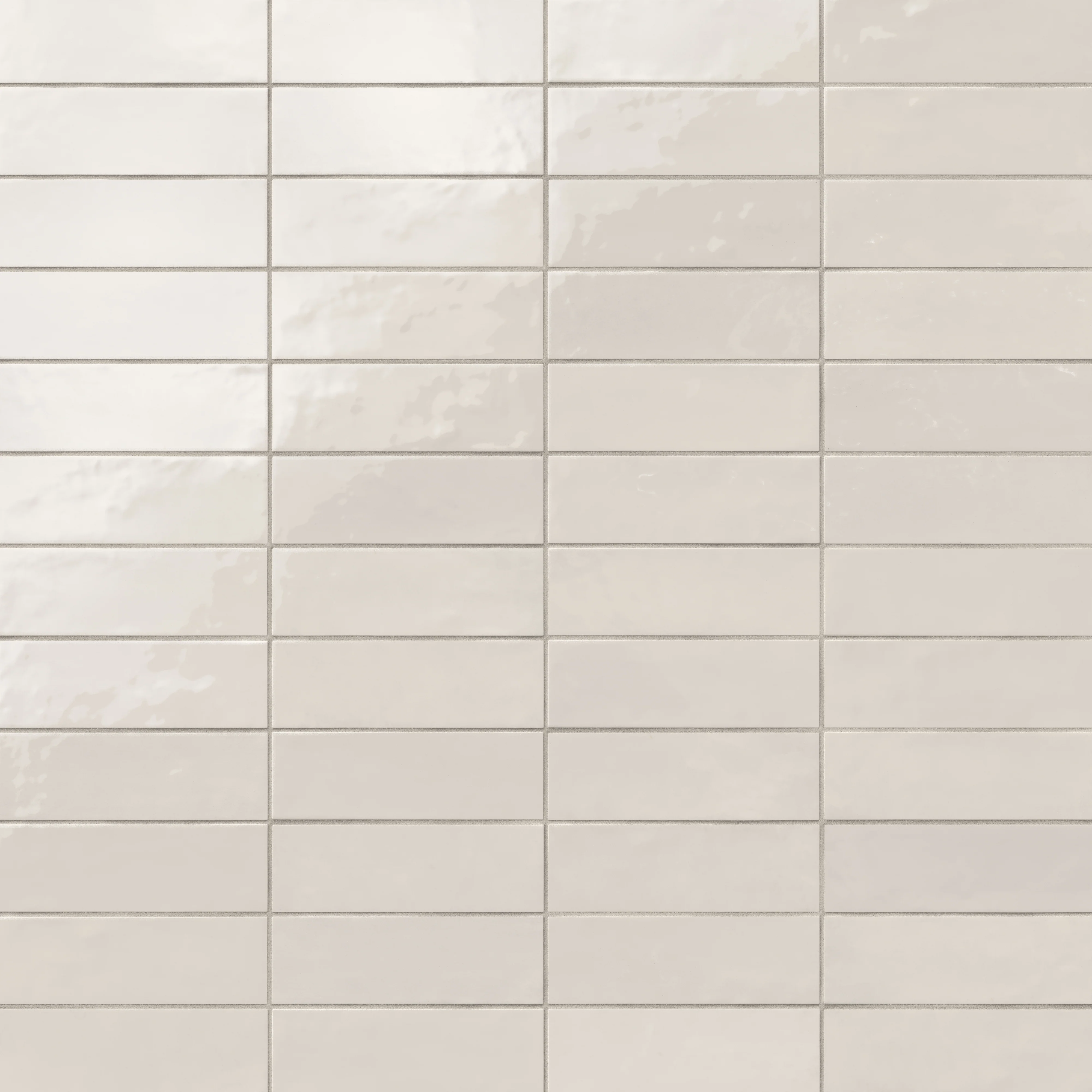 Cleo 2 x 6 Glossy Ceramic Tile in Cream