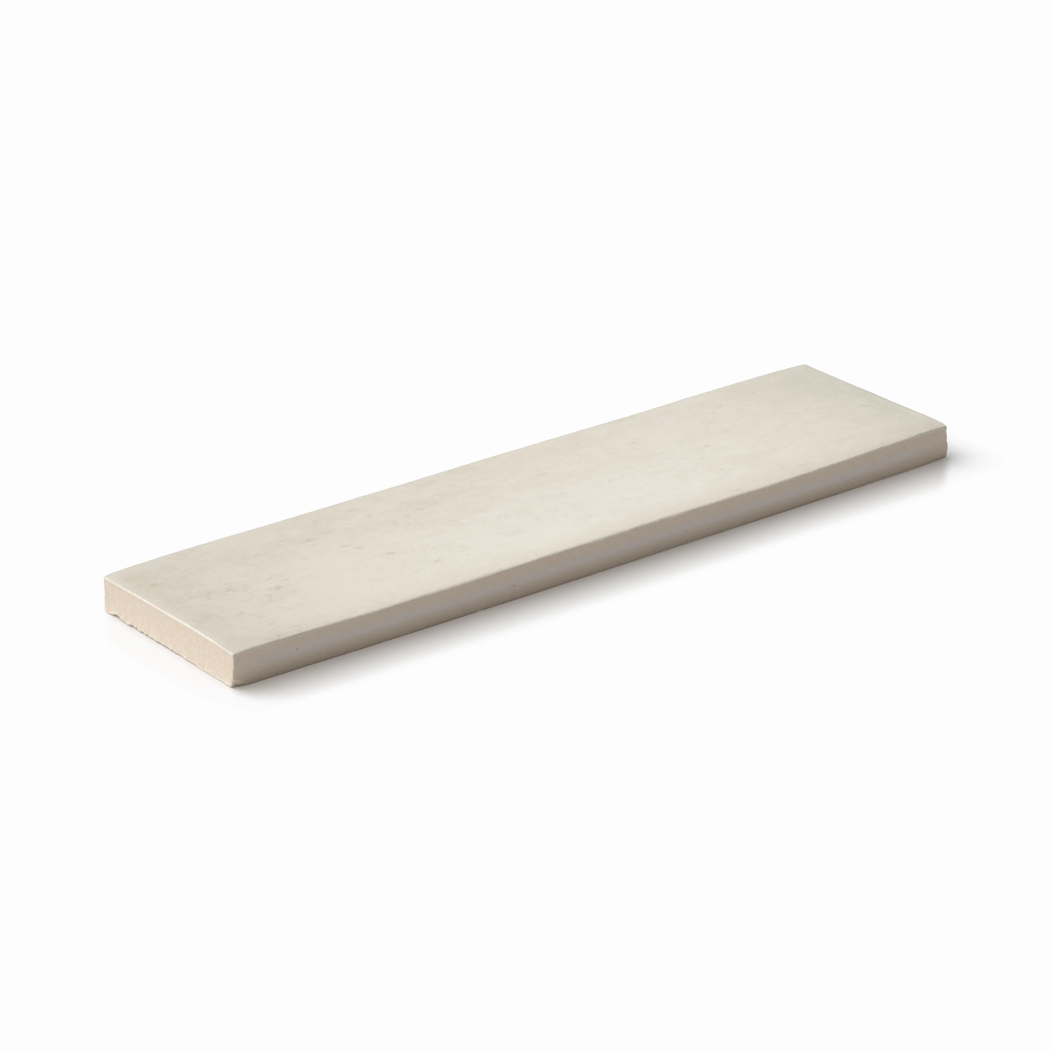 Colby 2 x 10 Glossy Porcelain Subway Tile in Cream - Image 4