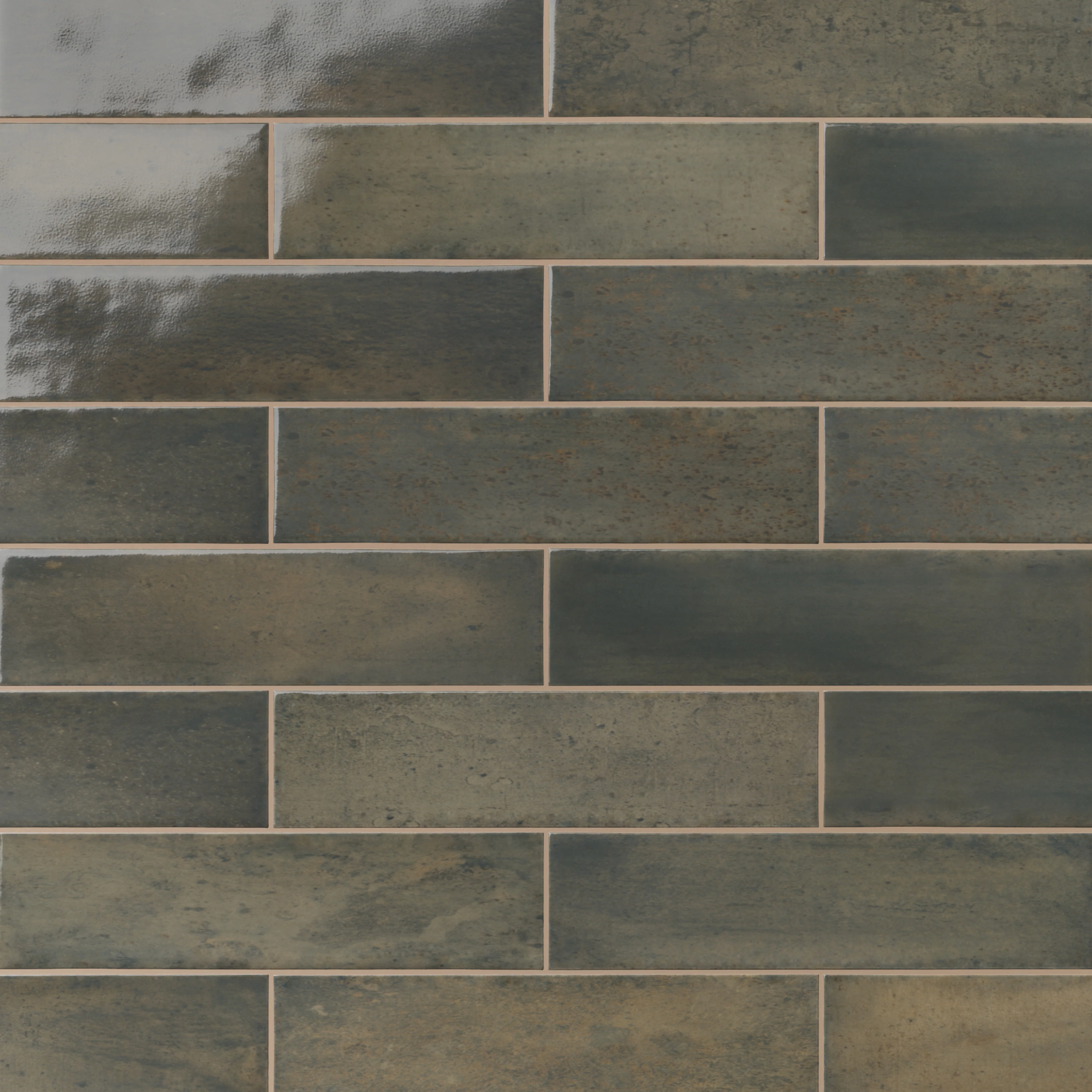Colby 2 x 10 Glossy Porcelain Subway Tile in Nero - Image 6