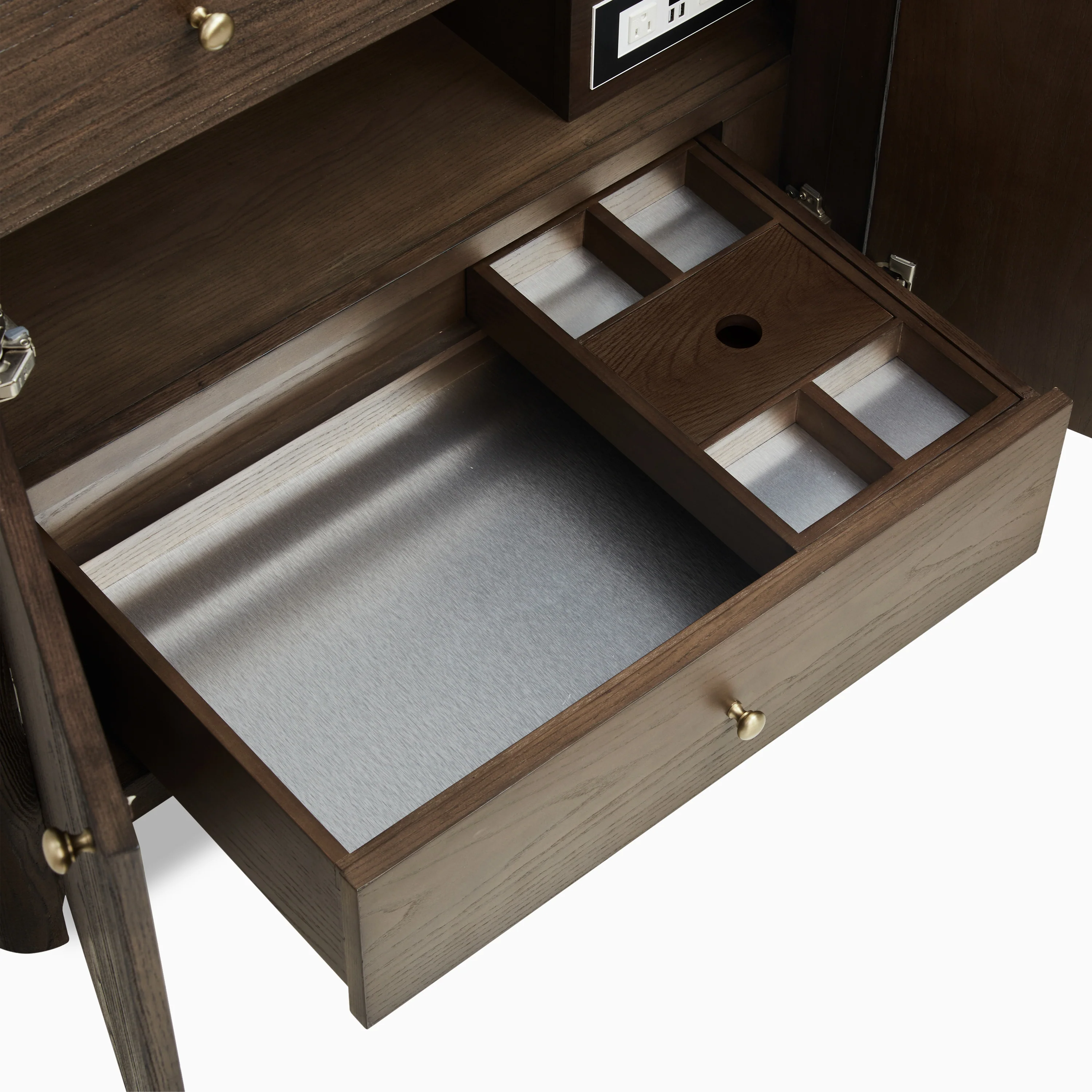 Colton 36" Single Vanity in Sable with 3 cm White Zeus Quartz Top - Image 7