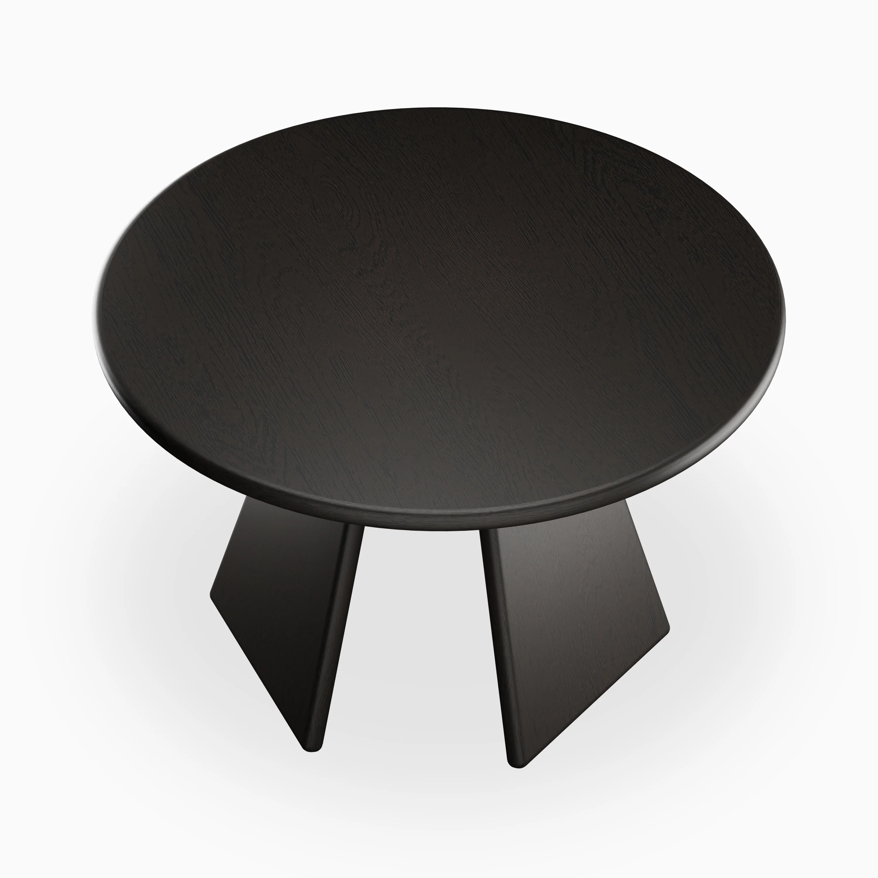 Corentin Ash Round Dining Table in Mocha, 48" - Image 2