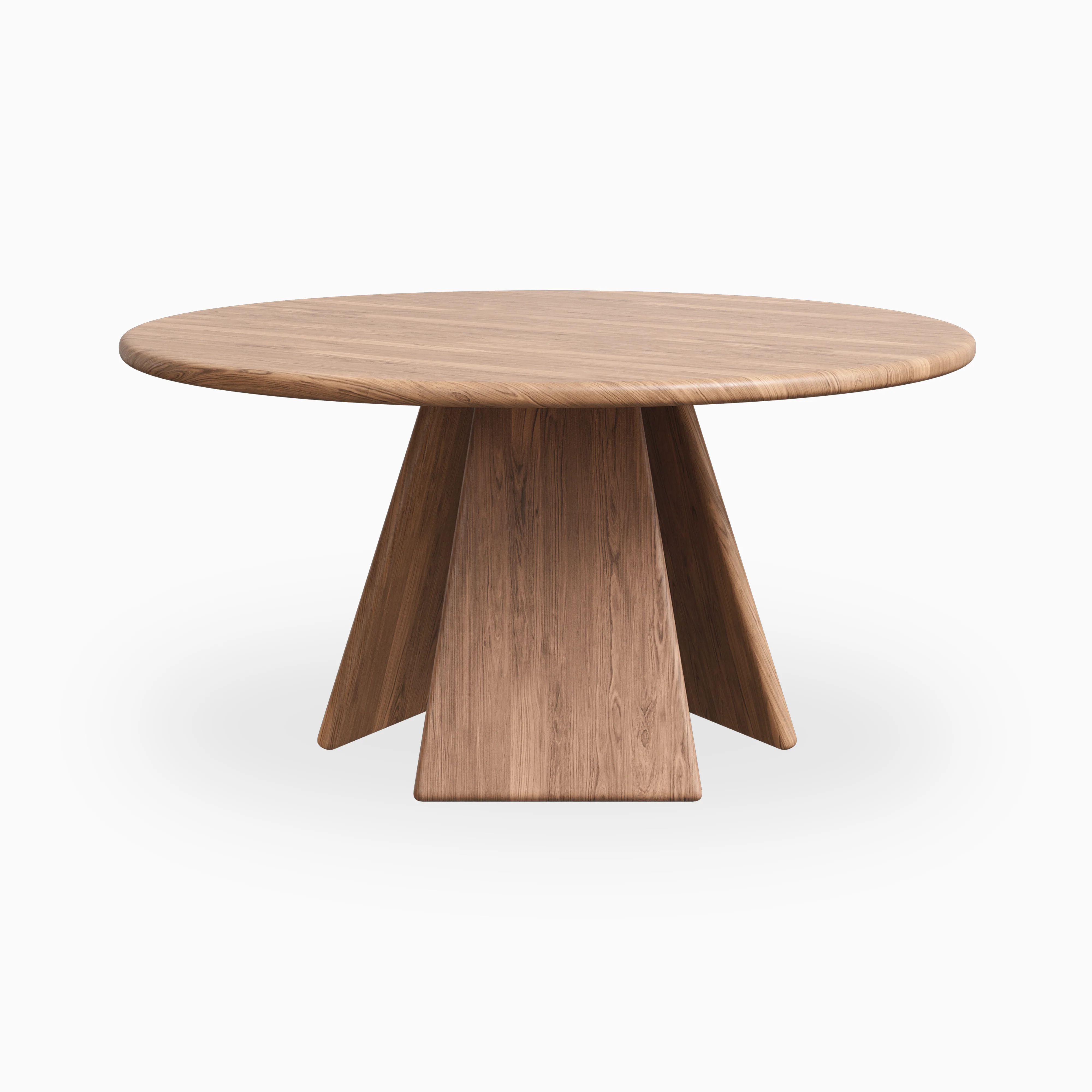 Corentin Walnut Round Dining Table in Matte, 60" - Image 3