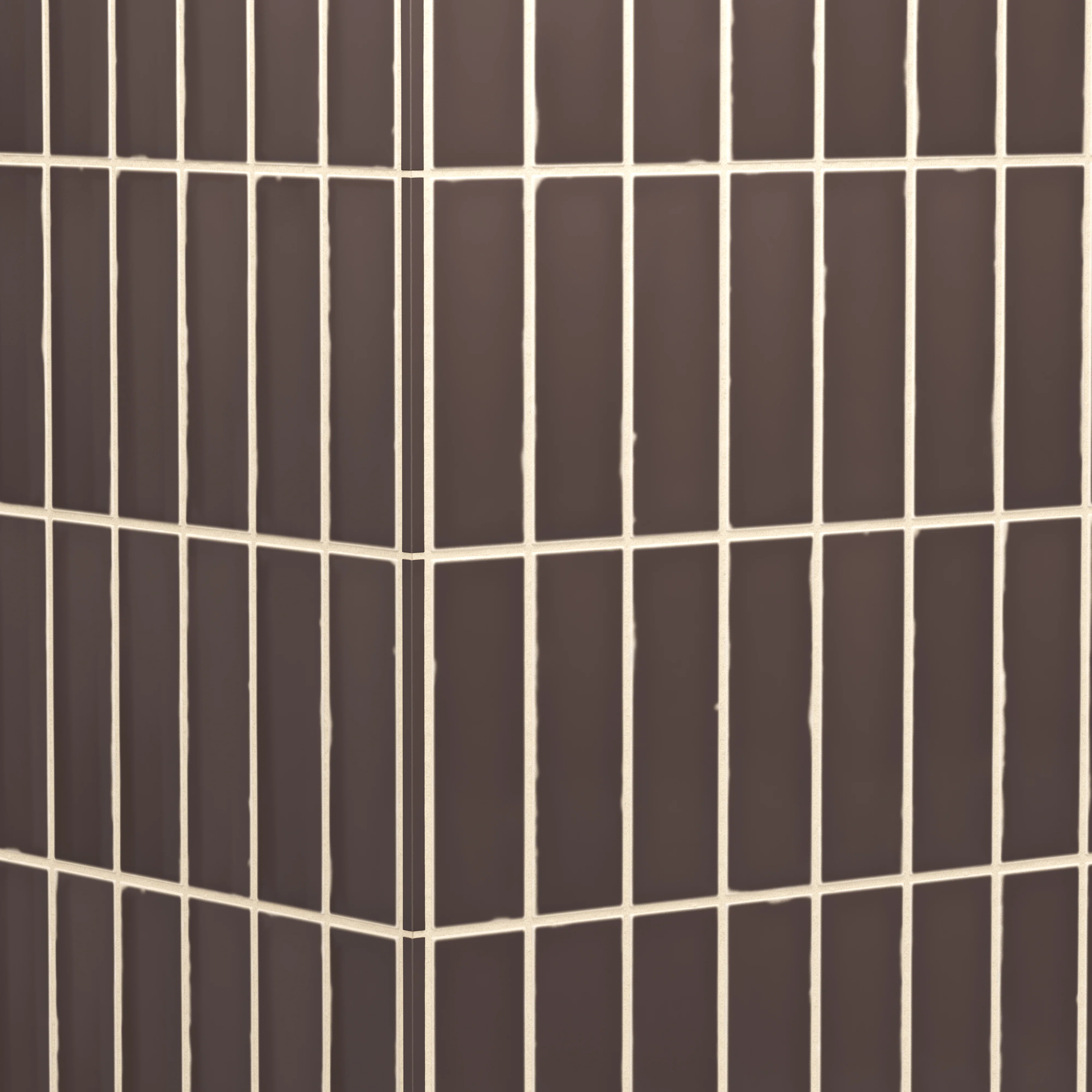 Dani 0.3 x 5 Trim Matte Ceramic Tile in Shadow - Image 5