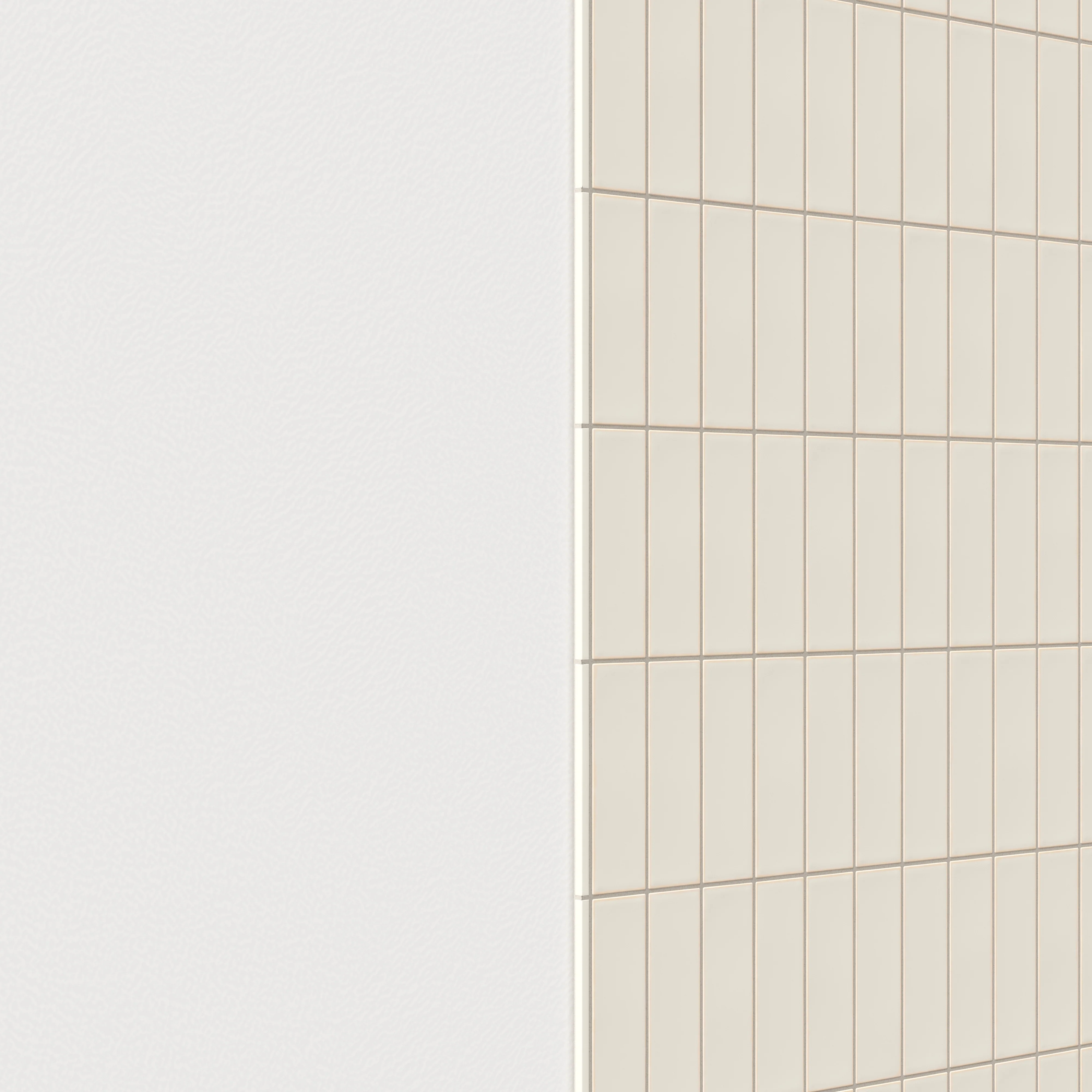 Dani 0.3 x 5 Trim Matte Ceramic Tile in Cream - Image 4