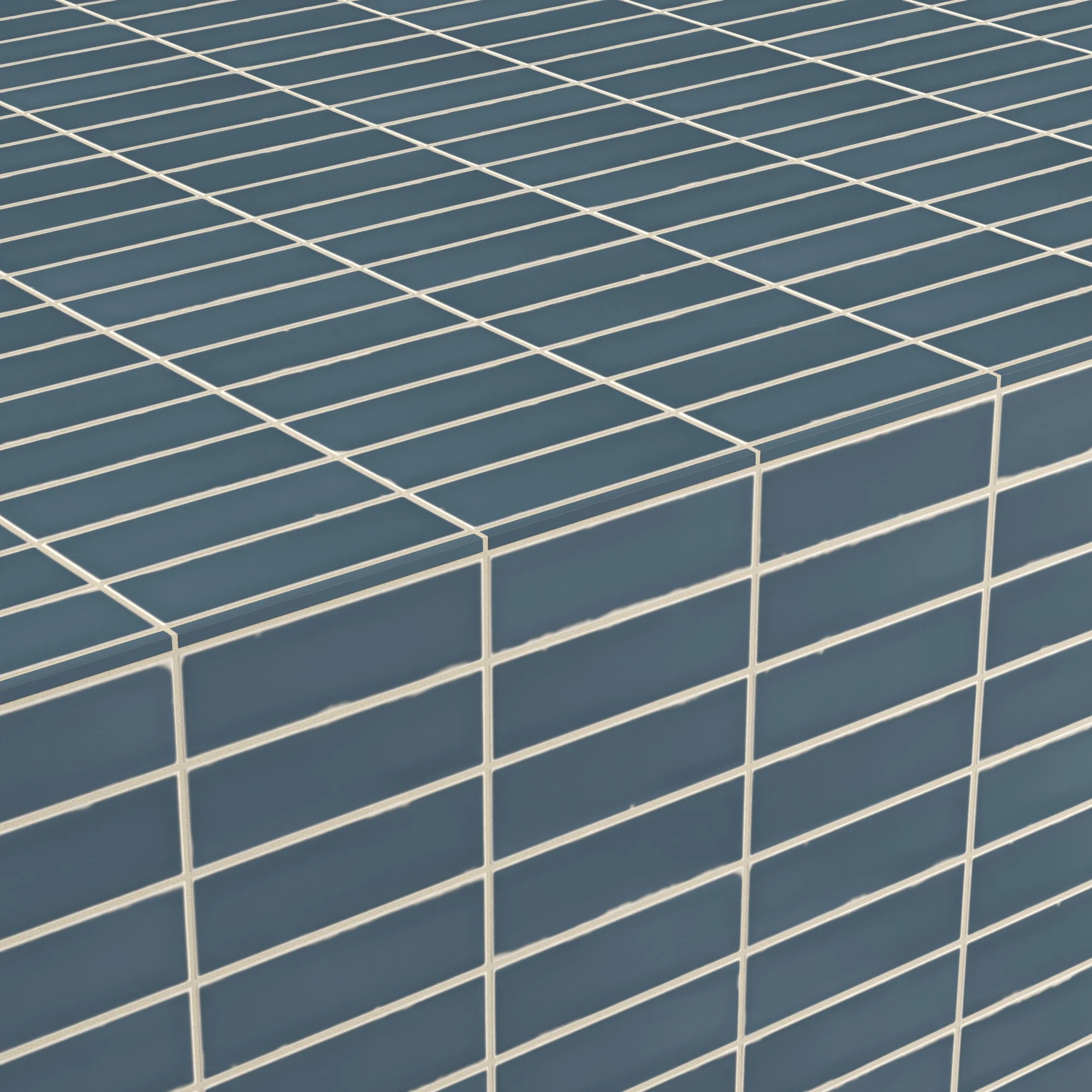 Dani 0.3 x 5 Trim Matte Ceramic Tile in Denim - Image 6