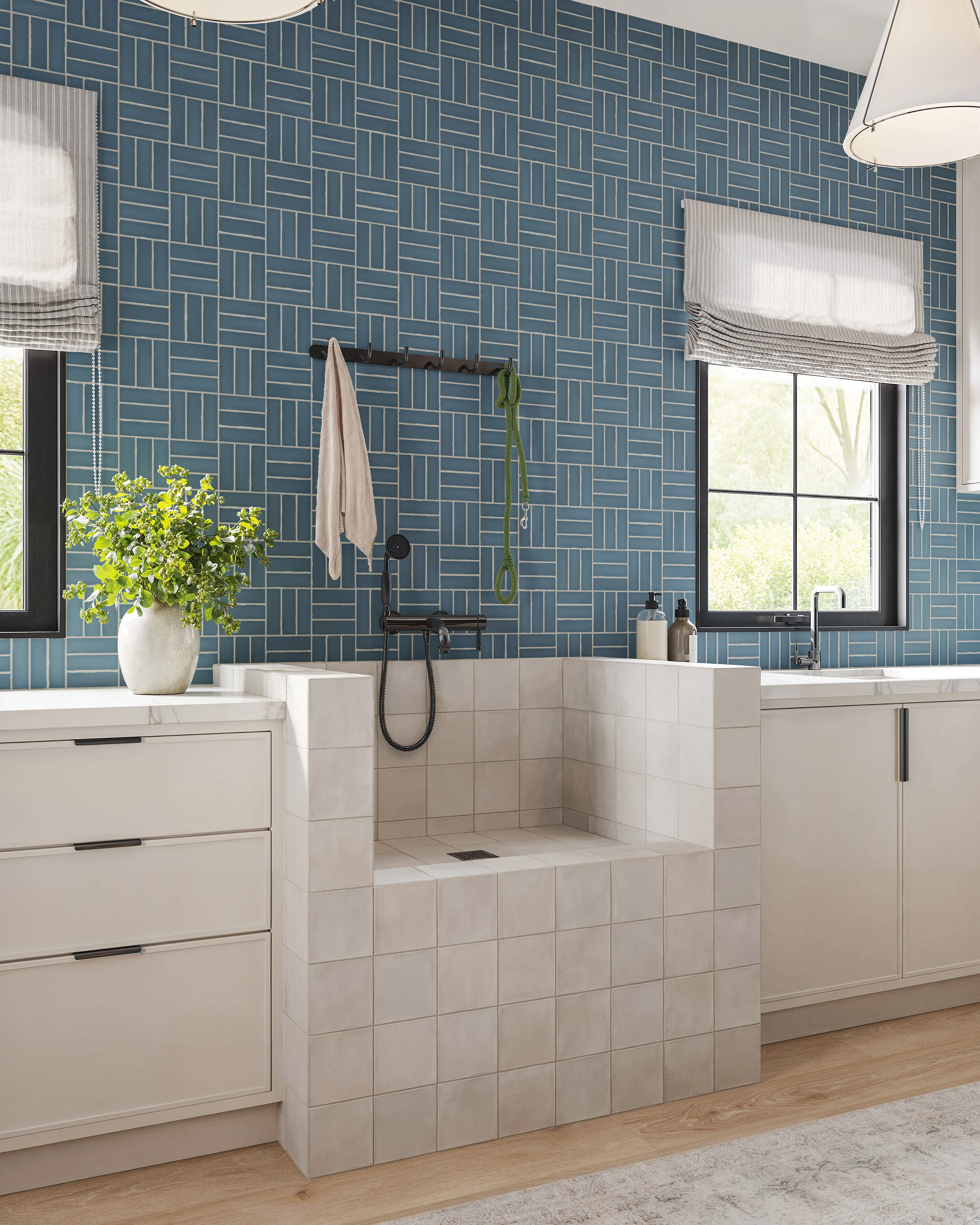 Dani 1.6 x 5 Matte Ceramic Tile in Denim - Image 14