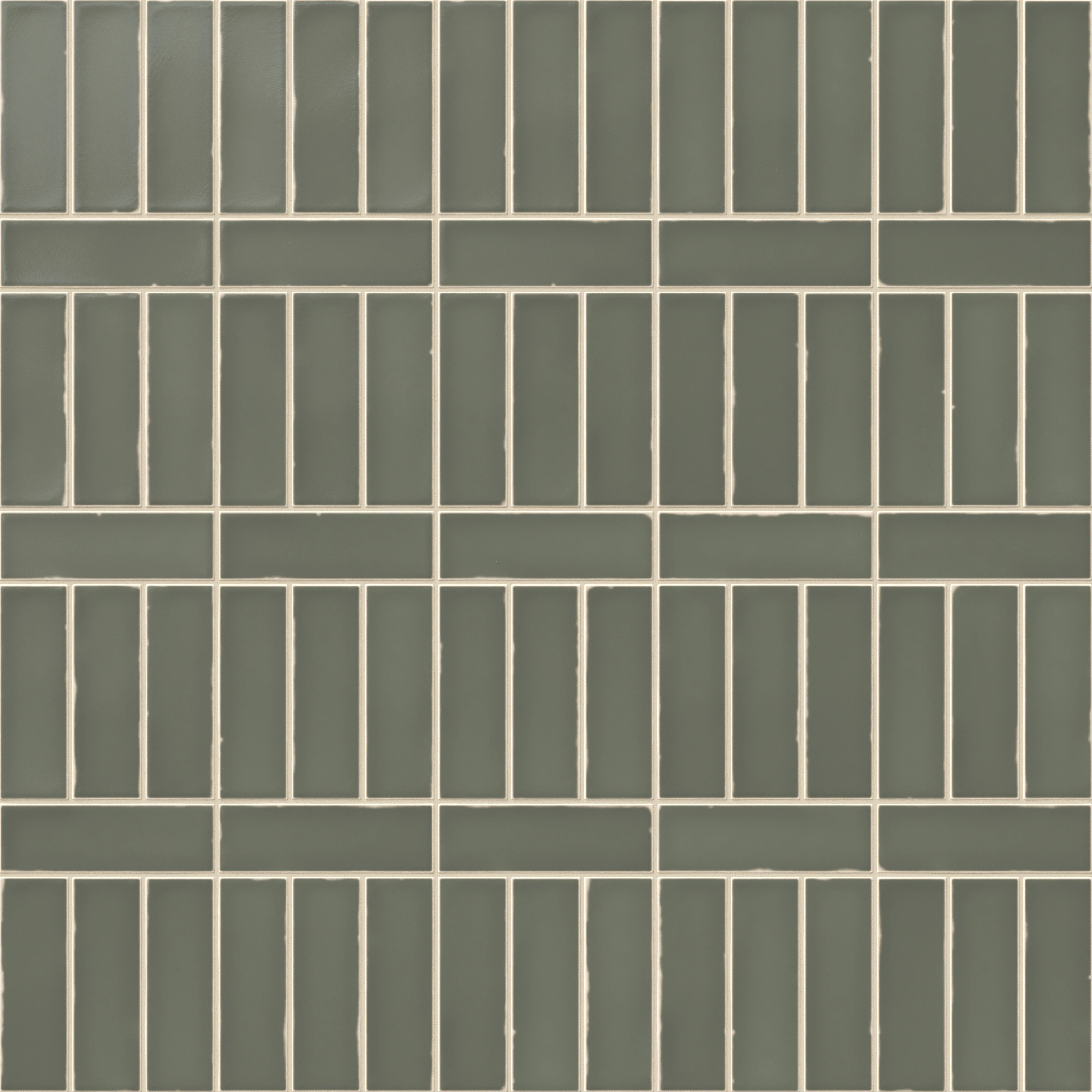 Dani 1.6 x 5 Matte Ceramic Tile in Sage - Image 6