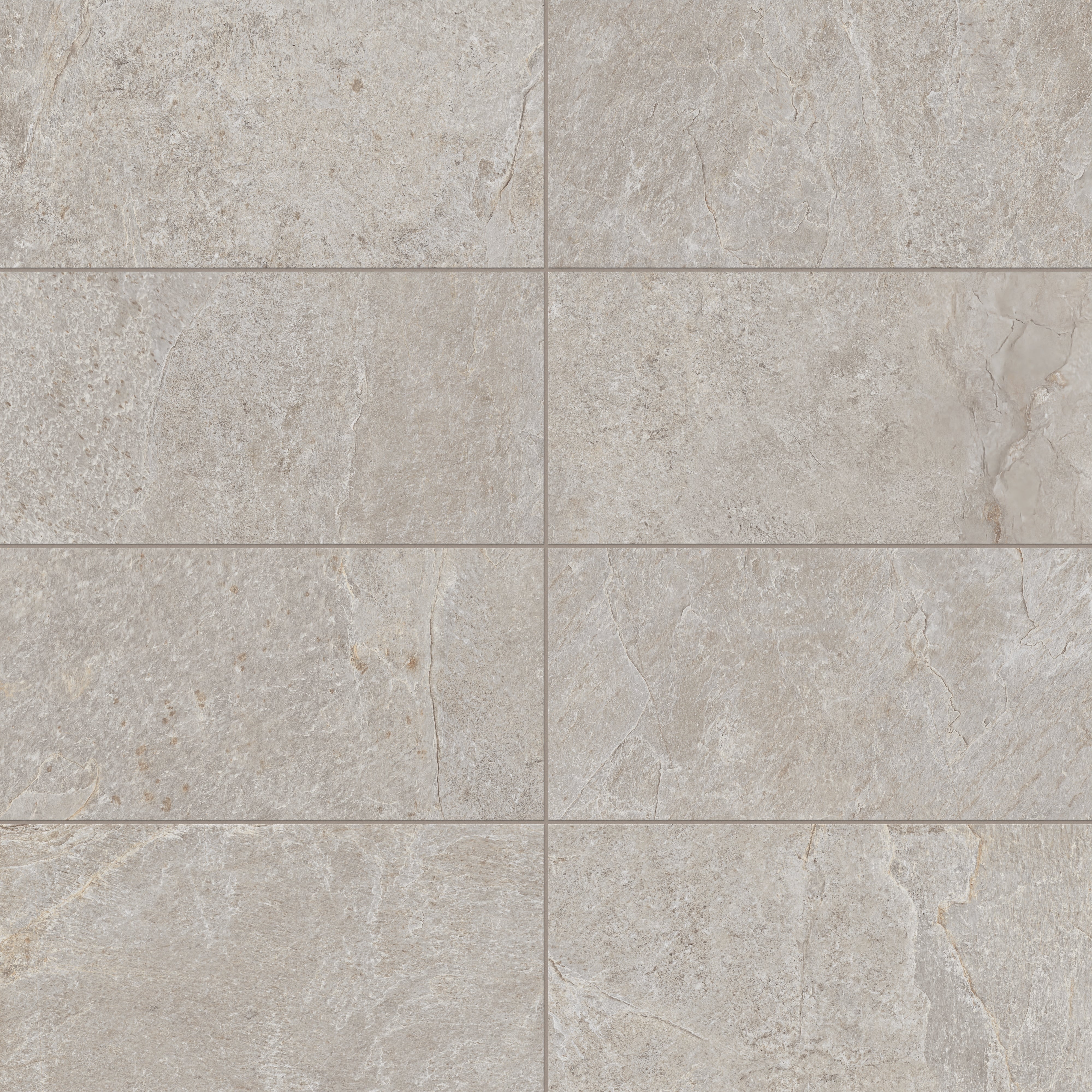 Dawson 12 x 24 Matte Porcelain Tile in Pewter