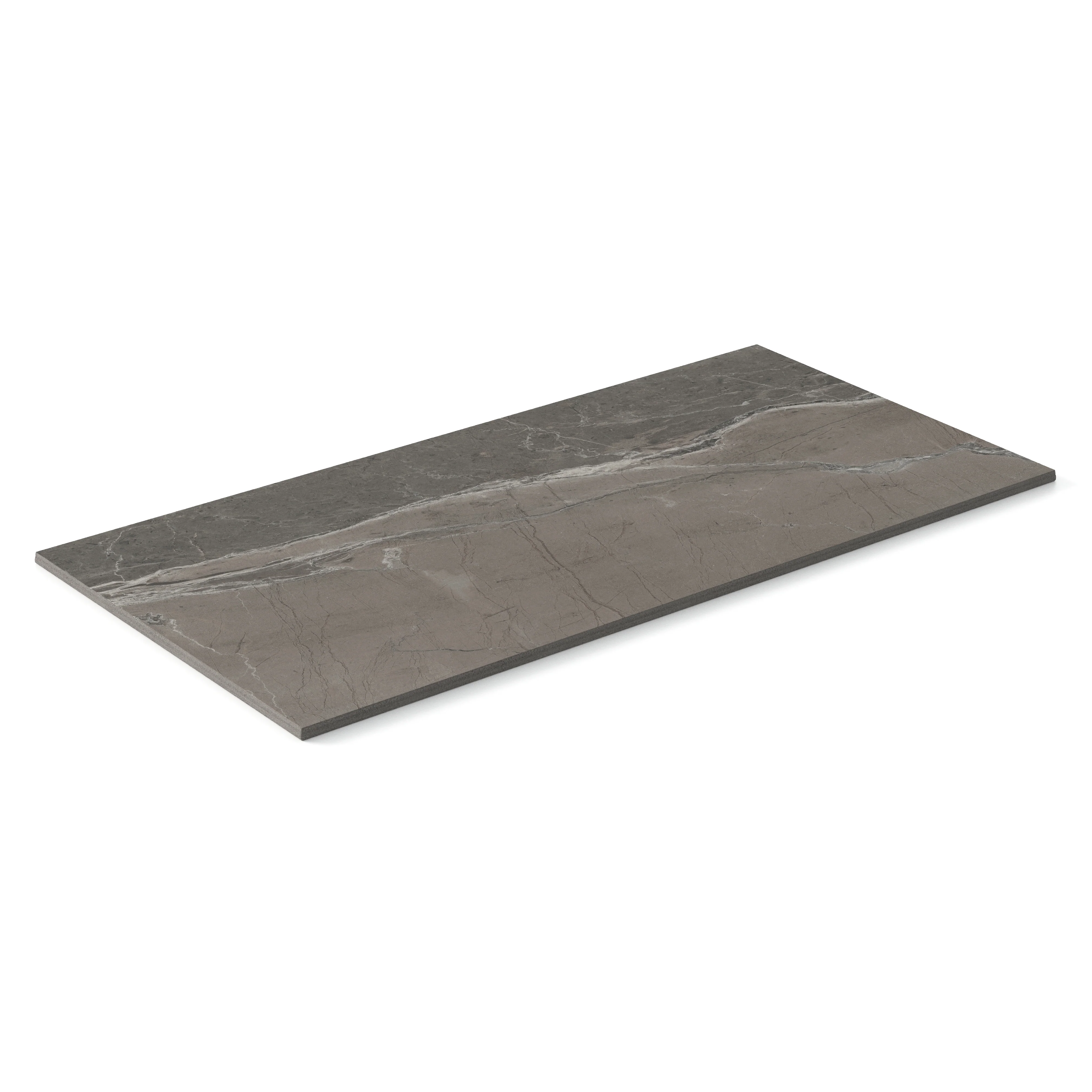 Declan 12 x 24 Matte Porcelain Tile in Brown - Image 3