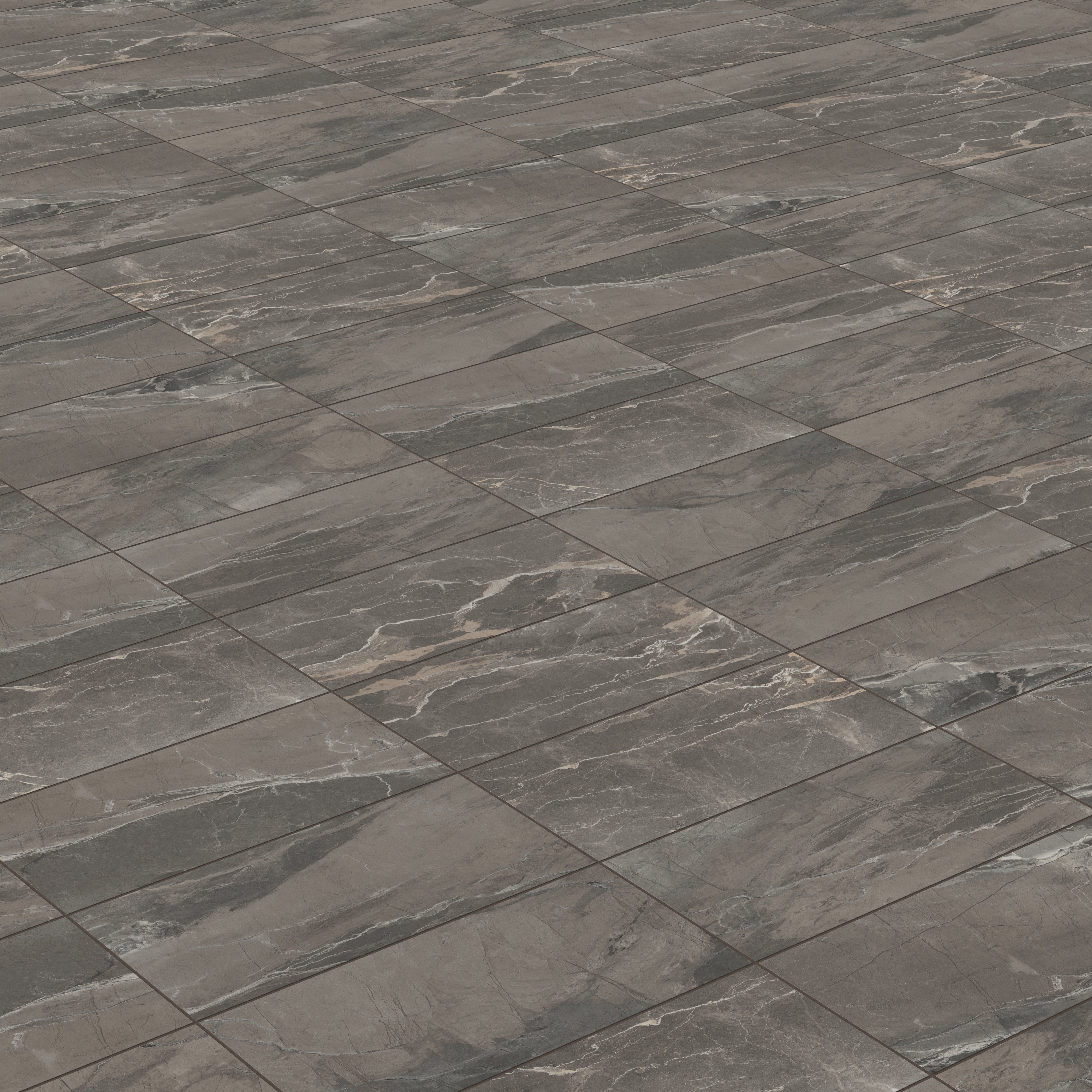 Declan 12 x 24 Matte Porcelain Tile in Brown - Image 4