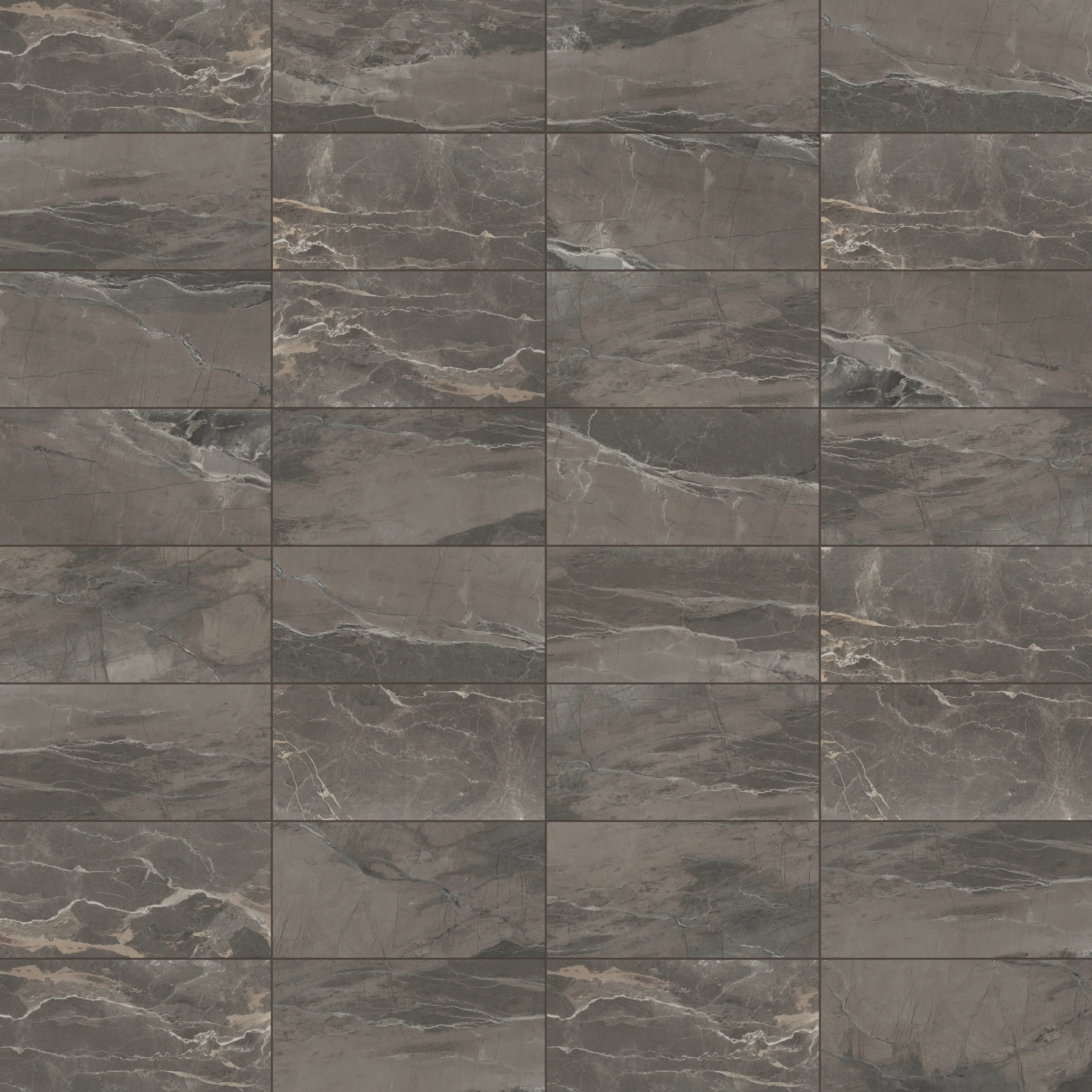 Declan 12 x 24 Matte Porcelain Tile in Brown - Image 5