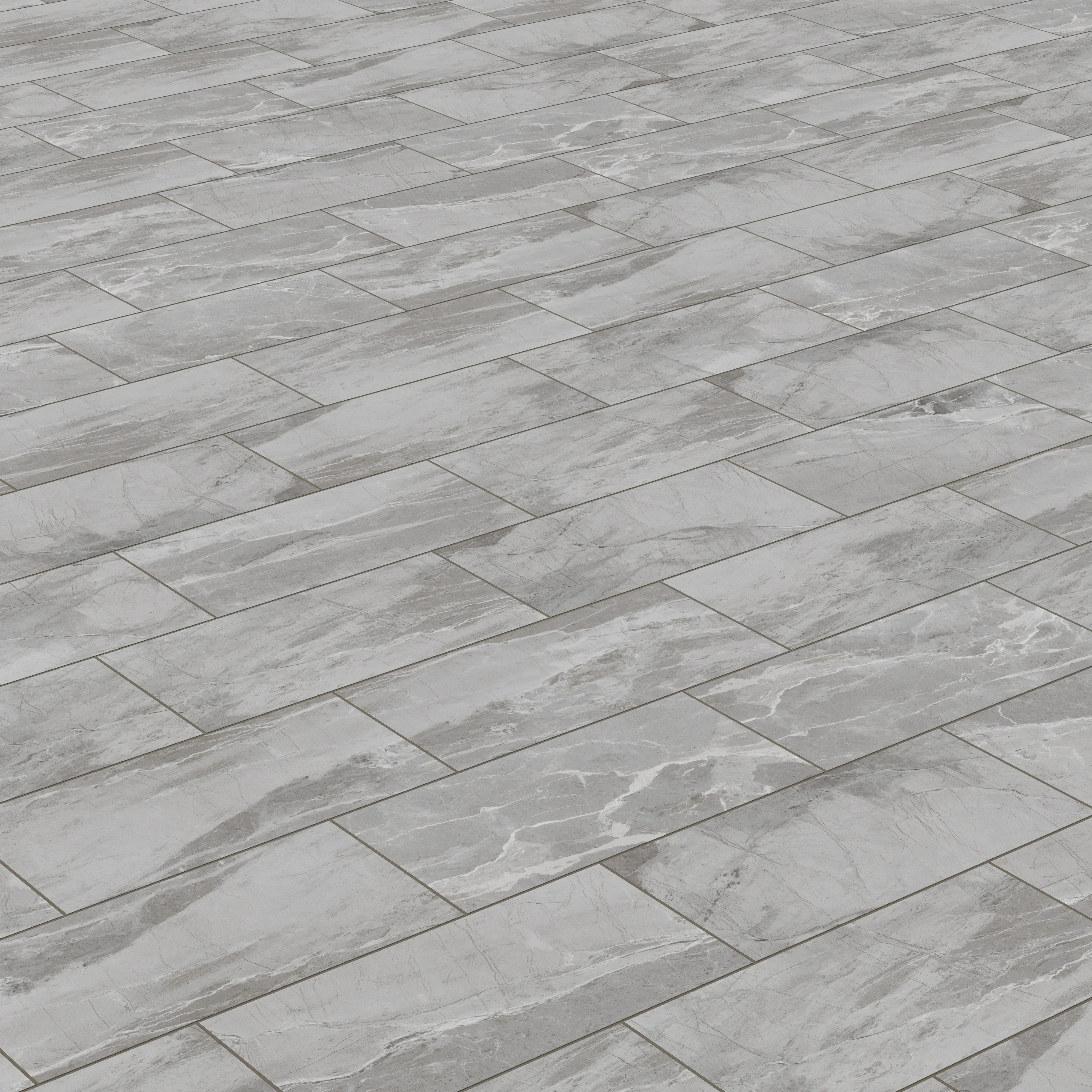 Declan 12 x 24 Matte Porcelain Tile in Grey - Image 6