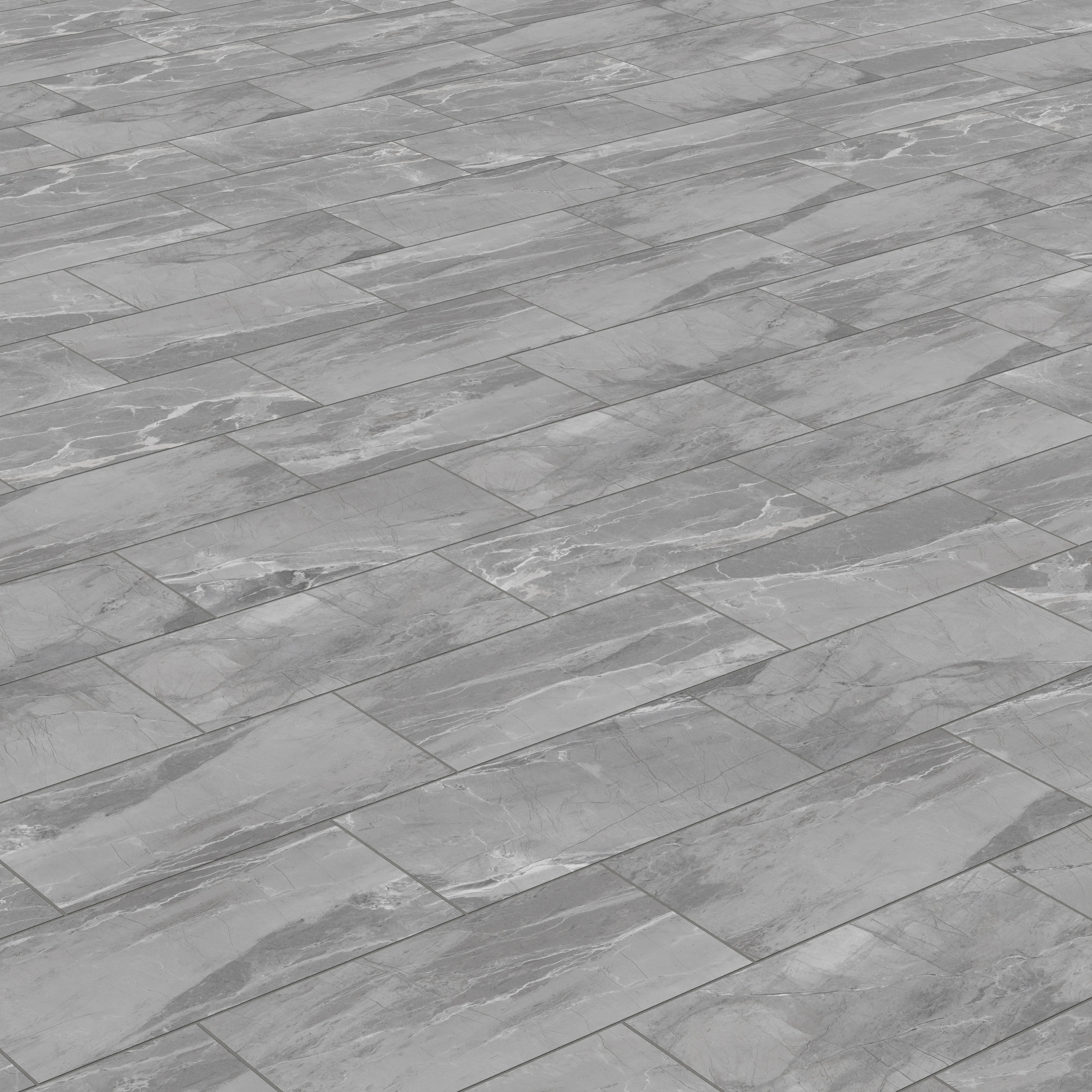 Declan 12 x 24 Matte Porcelain Tile in Iron - Image 6