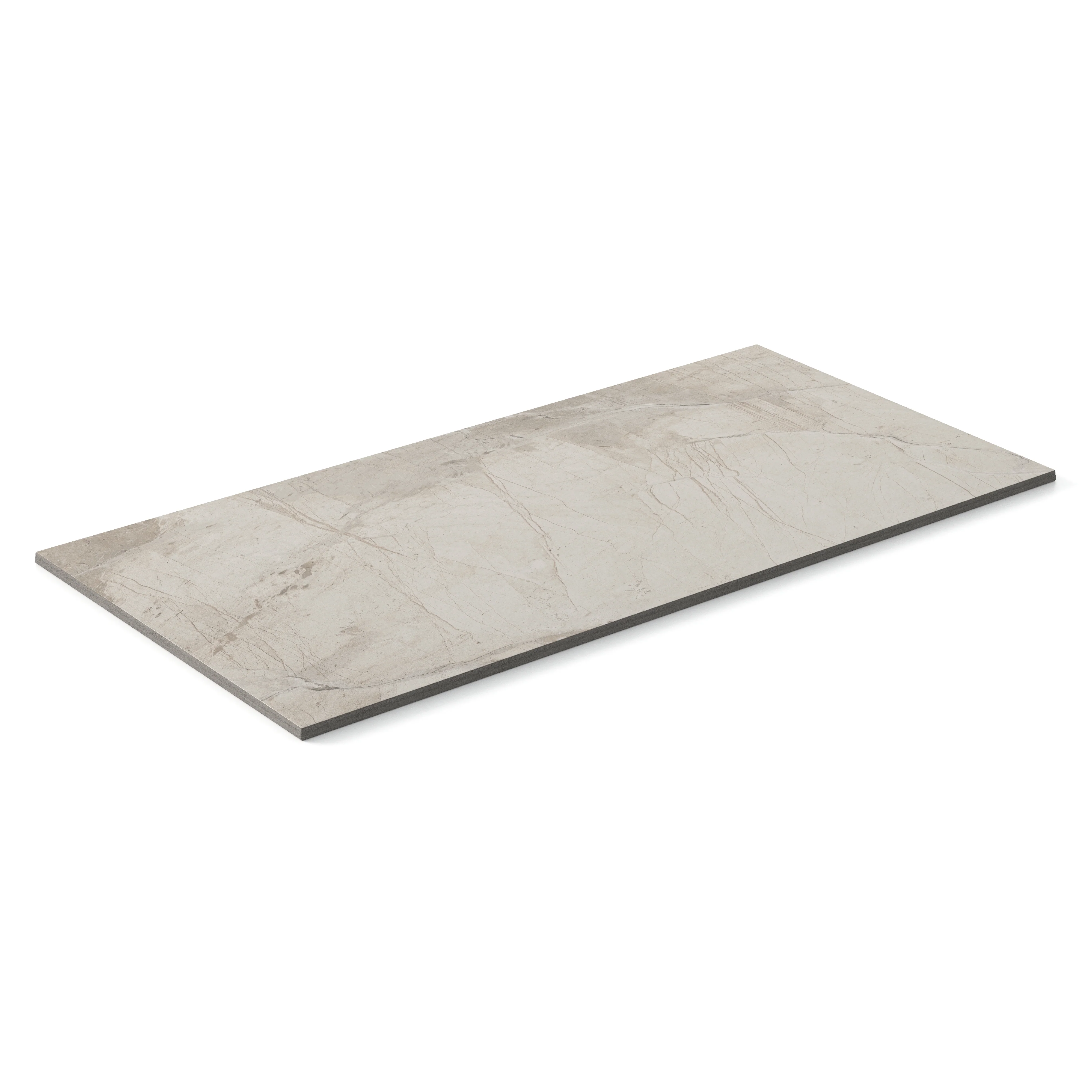 Declan 12 x 24 Matte Porcelain Tile in White - Image 3