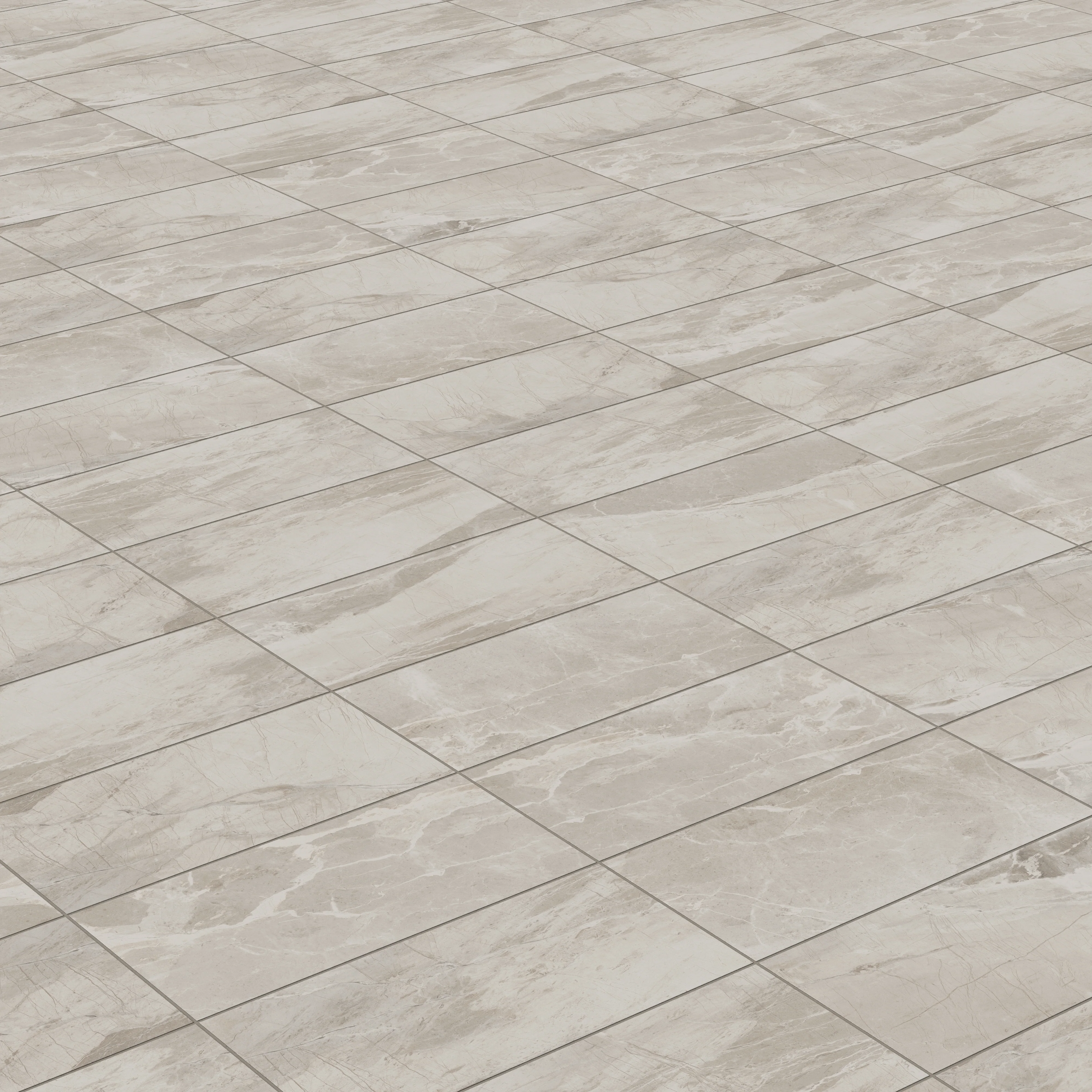 Declan 12 x 24 Matte Porcelain Tile in White - Image 4