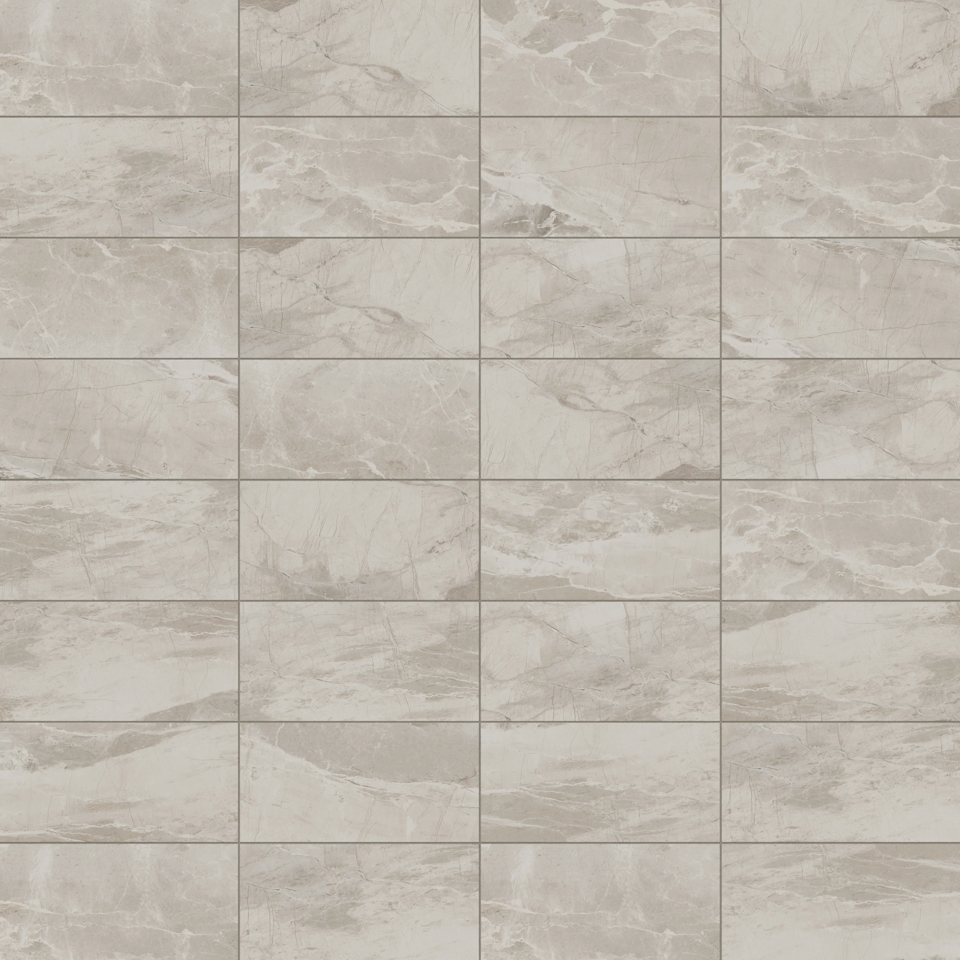 Declan 12 x 24 Matte Porcelain Tile in White - Image 5