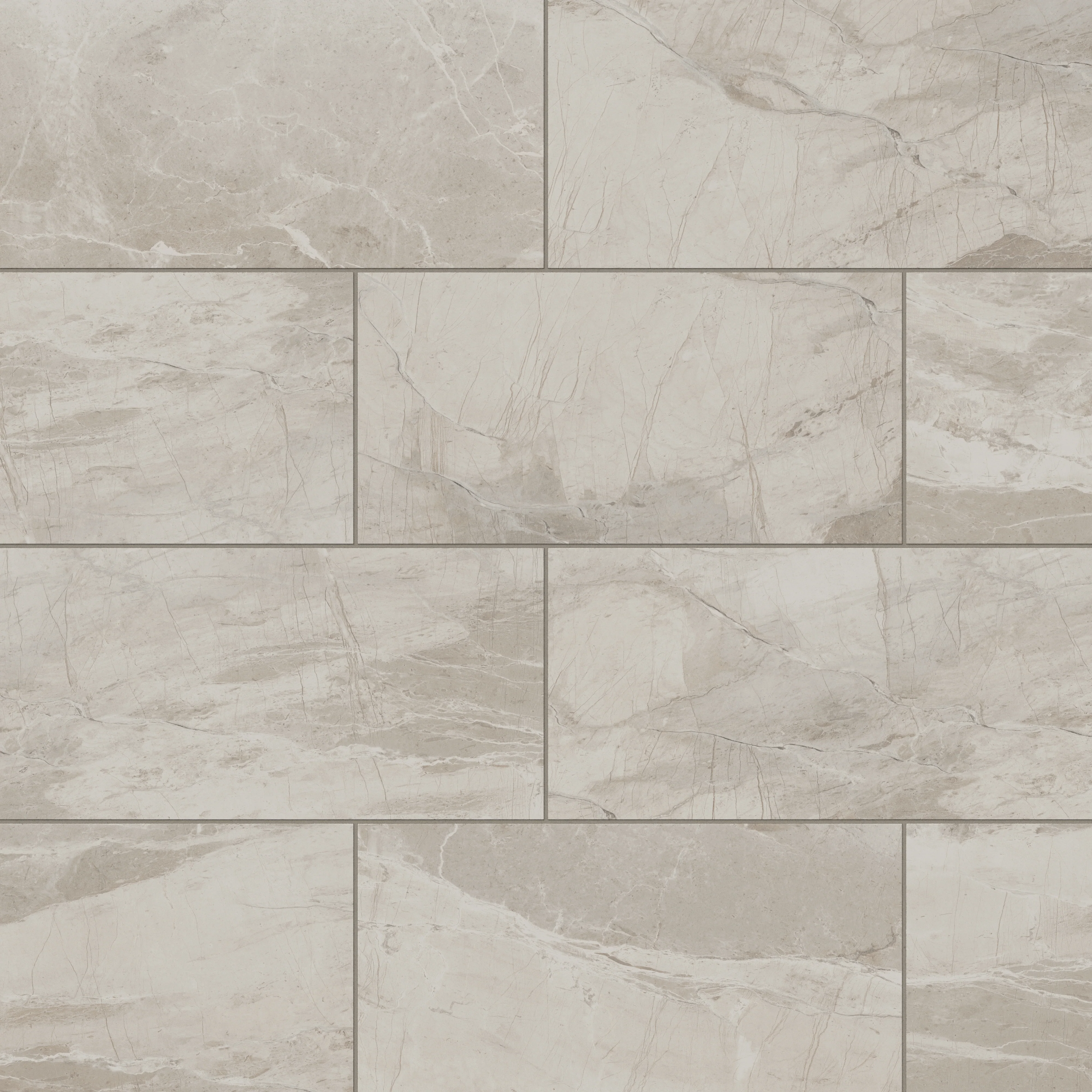 Declan 12 x 24 Matte Porcelain Tile in White - Image 7