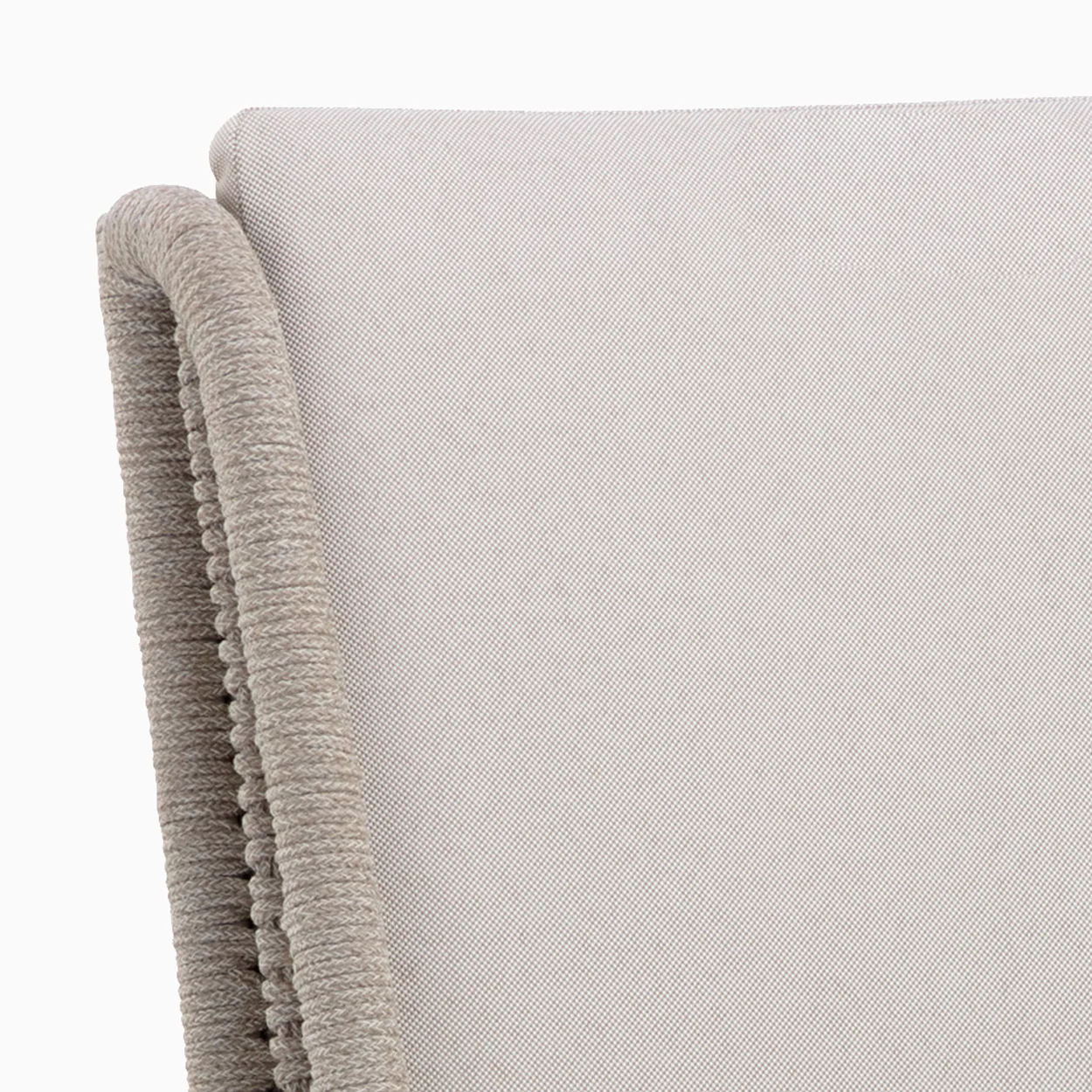 Delia Outdoor Dining Chair in Cream - Image 5