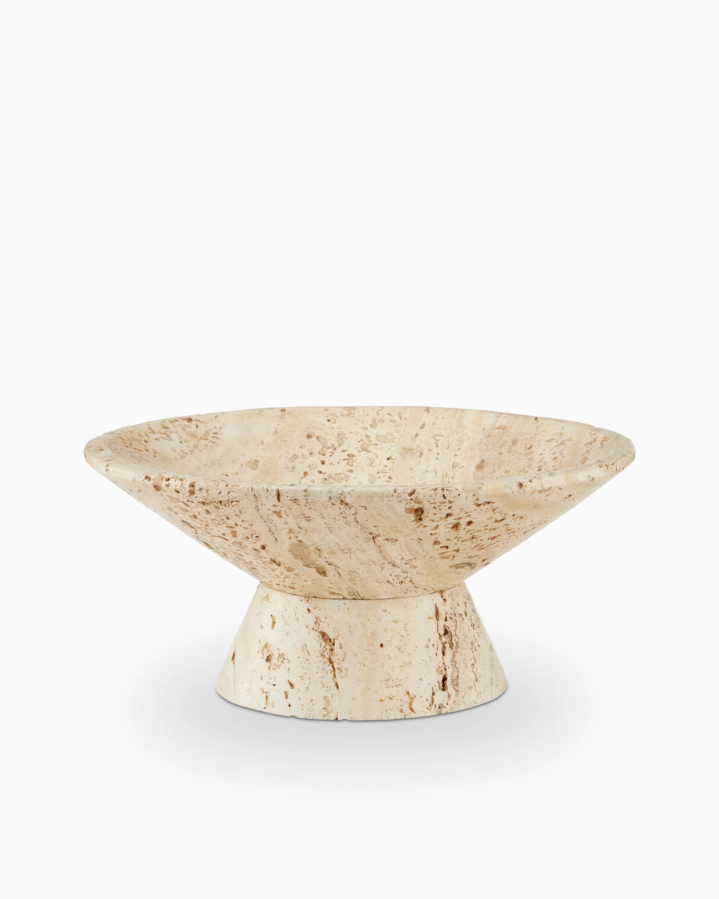 Denwick Travertine Small Bowl - Image 3