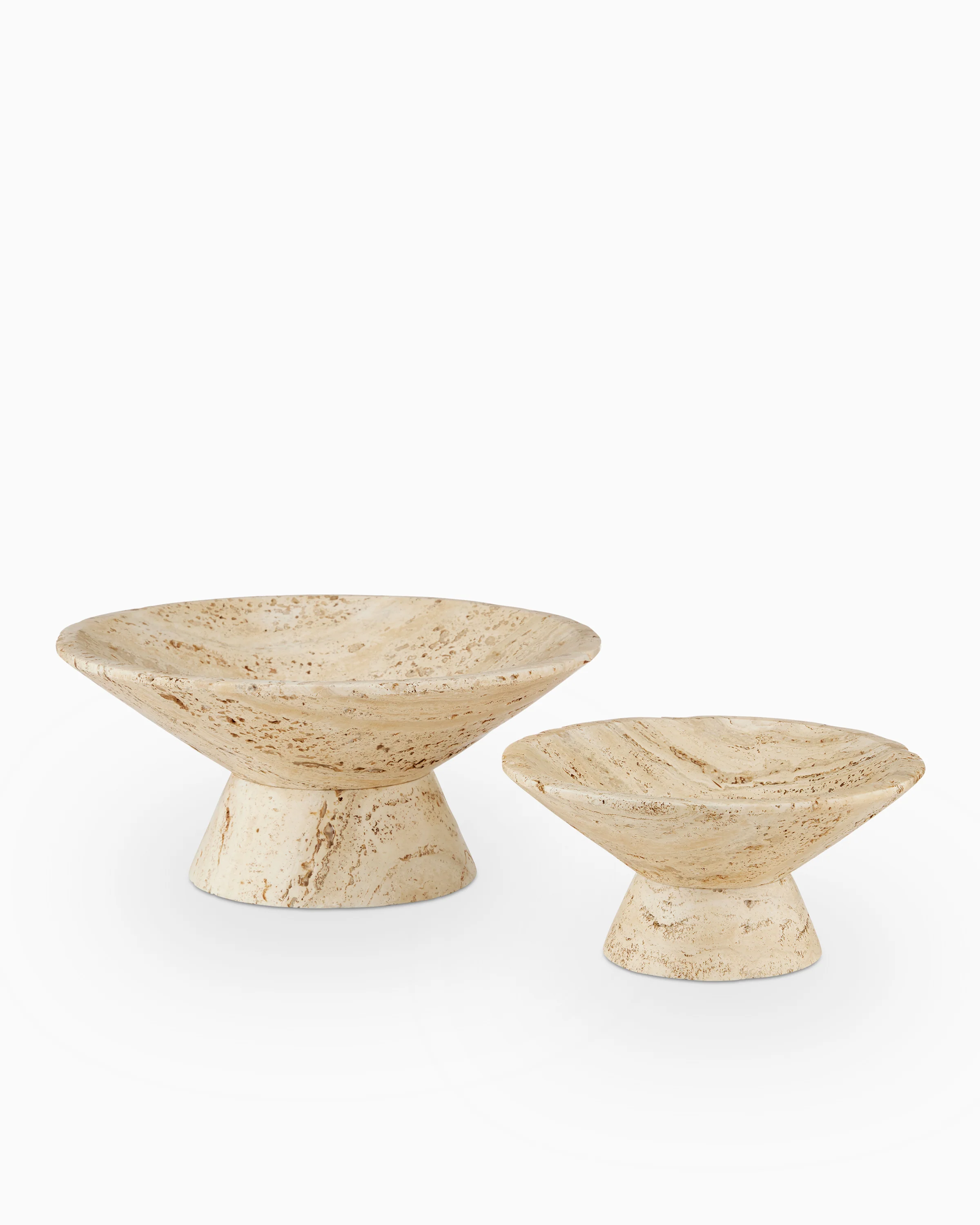 Denwick Travertine Small Bowl - Image 4
