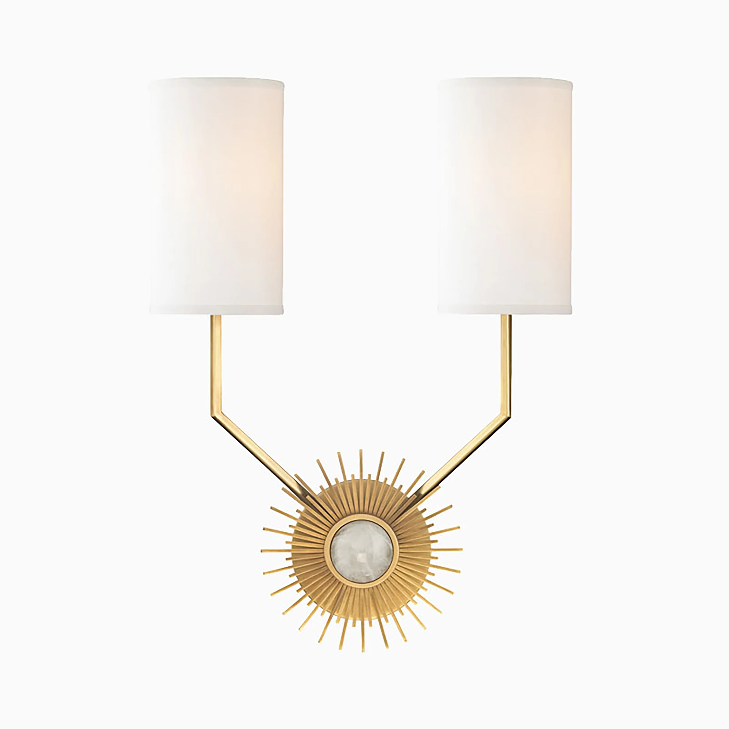 Elio Wall Sconce In Aged Brass - Image 3