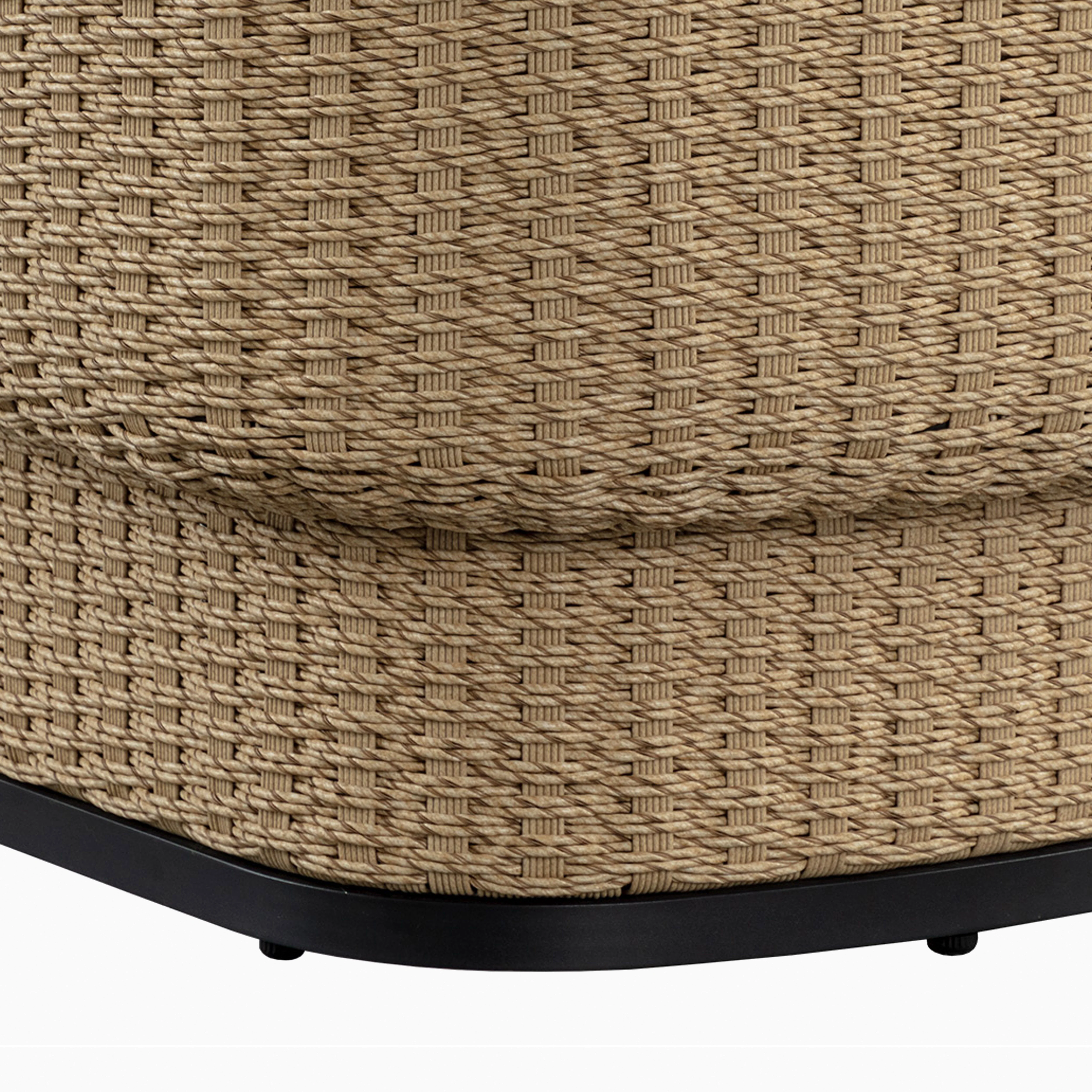 Elira Outdoor Lounge Chair in Cream - Image 7