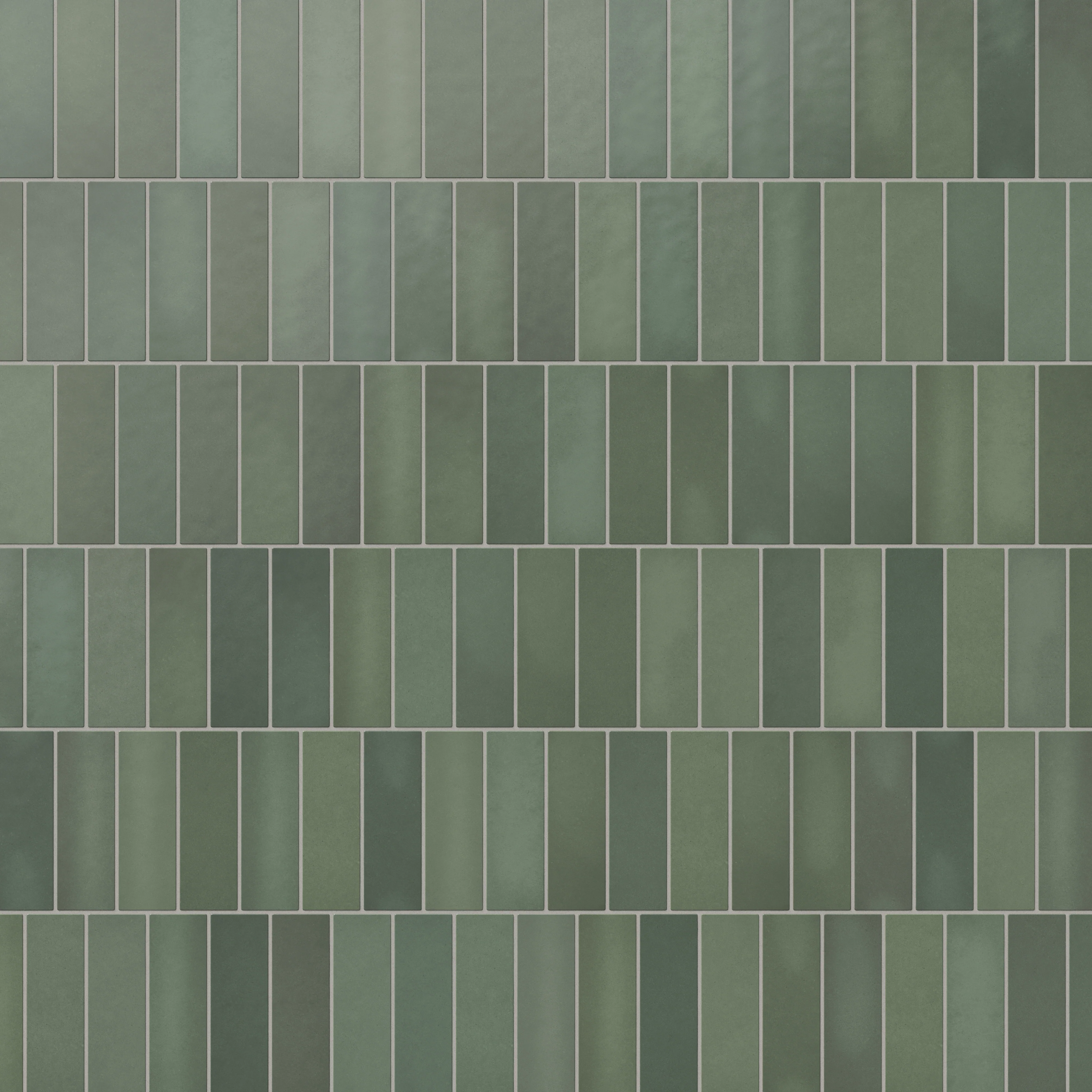 Ellie 2.5 x 8 Matte Ceramic Tile in Moss - Image 9