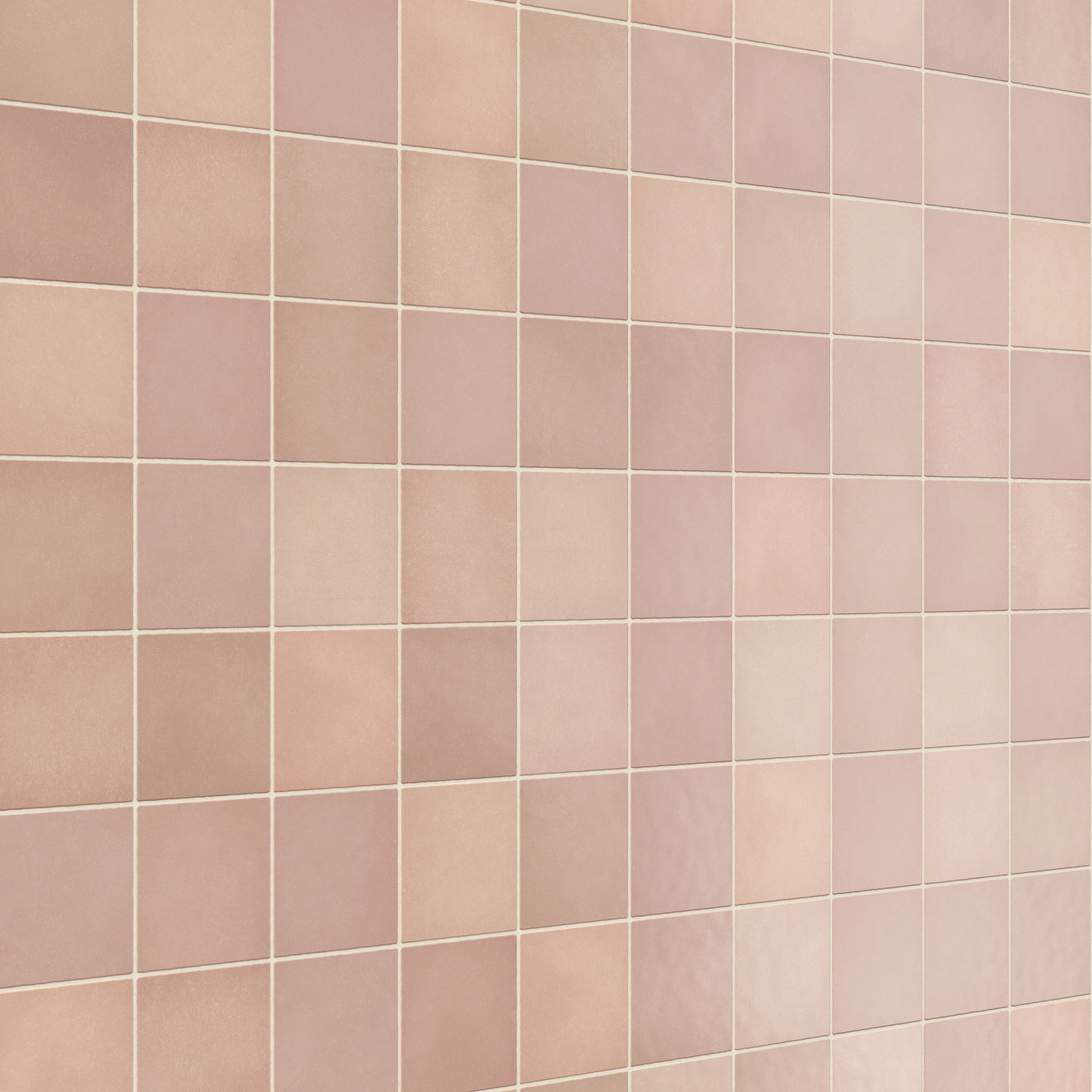 Ellie 5 x 5 Matte Ceramic Tile in Blush - Image 4