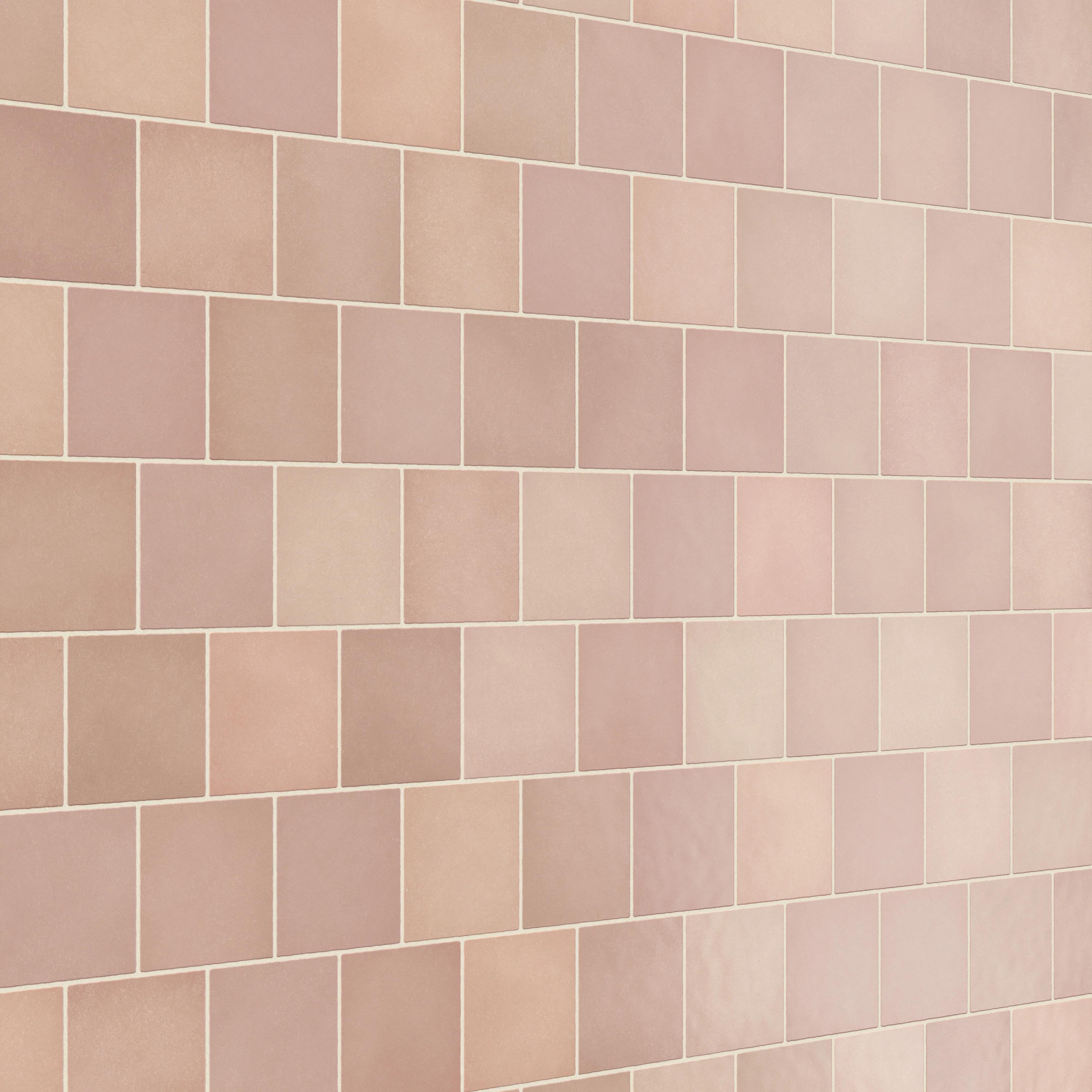 Ellie 5 x 5 Matte Ceramic Tile in Blush - Image 6