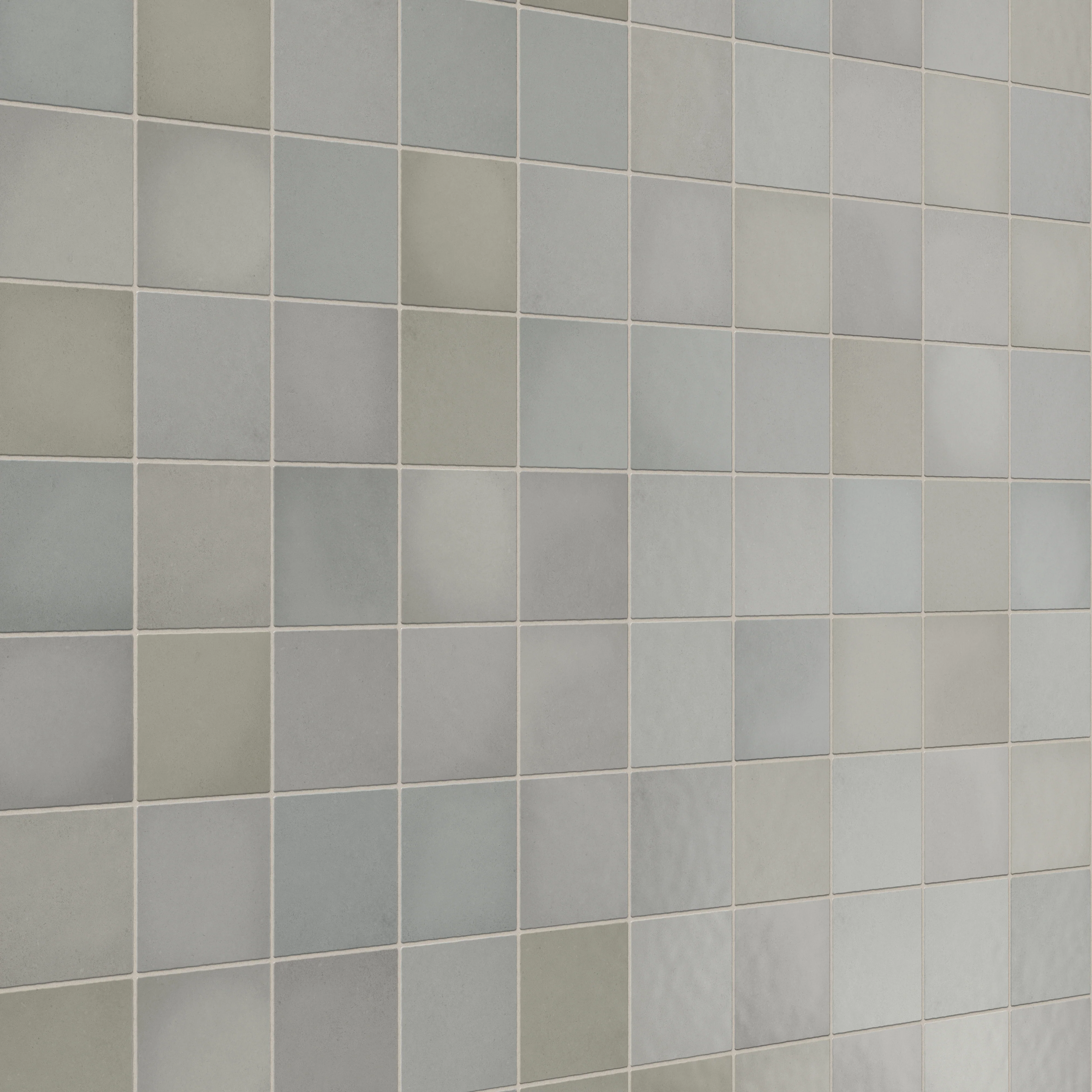 Ellie 5 x 5 Matte Ceramic Tile in Pebble - Image 4
