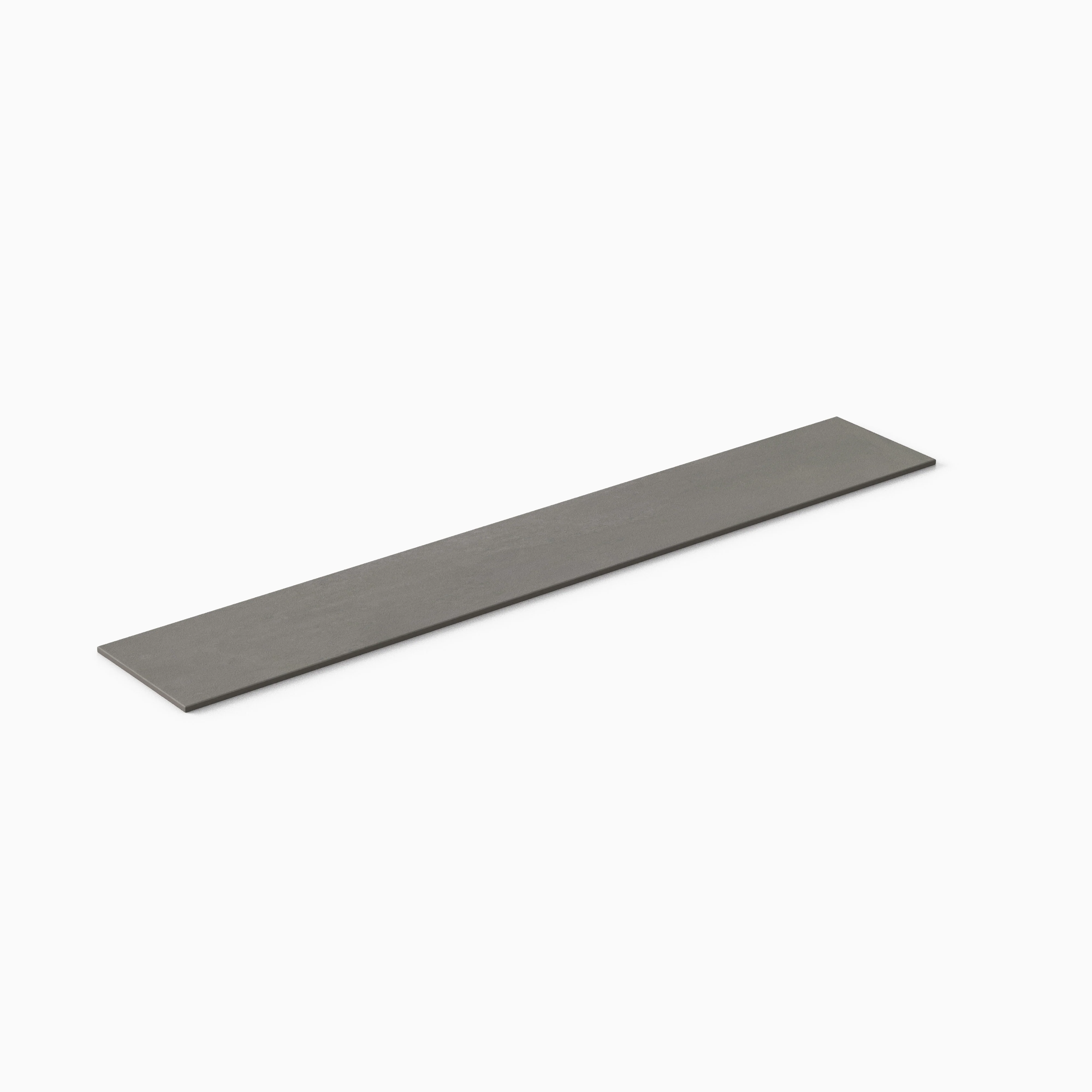 Elliot 8 x 48 Matte Porcelain Tile in Coal - Image 3
