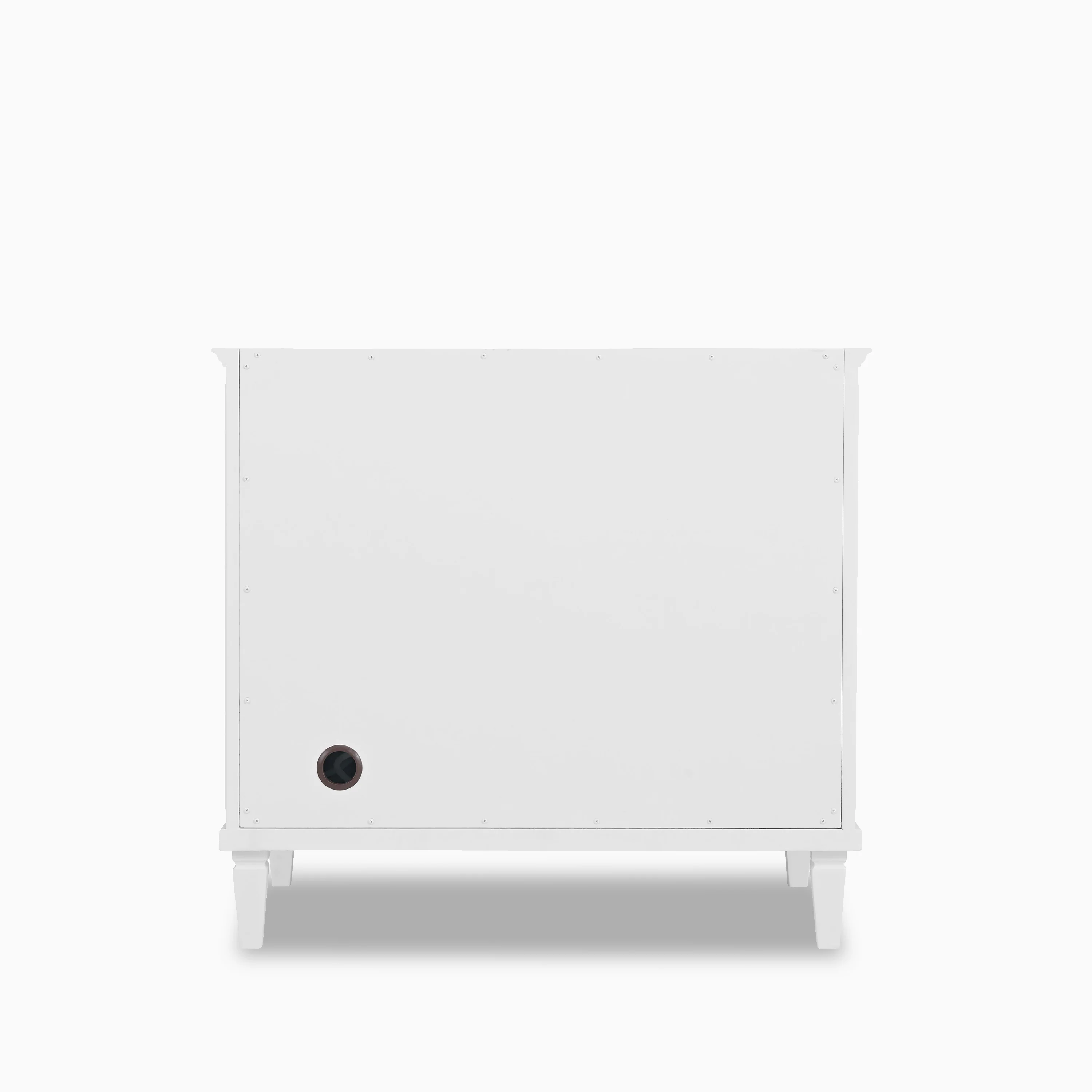 Elodie 36" Single Vanity in Bright White with 3 cm White Zeus Quartz Top - Image 4