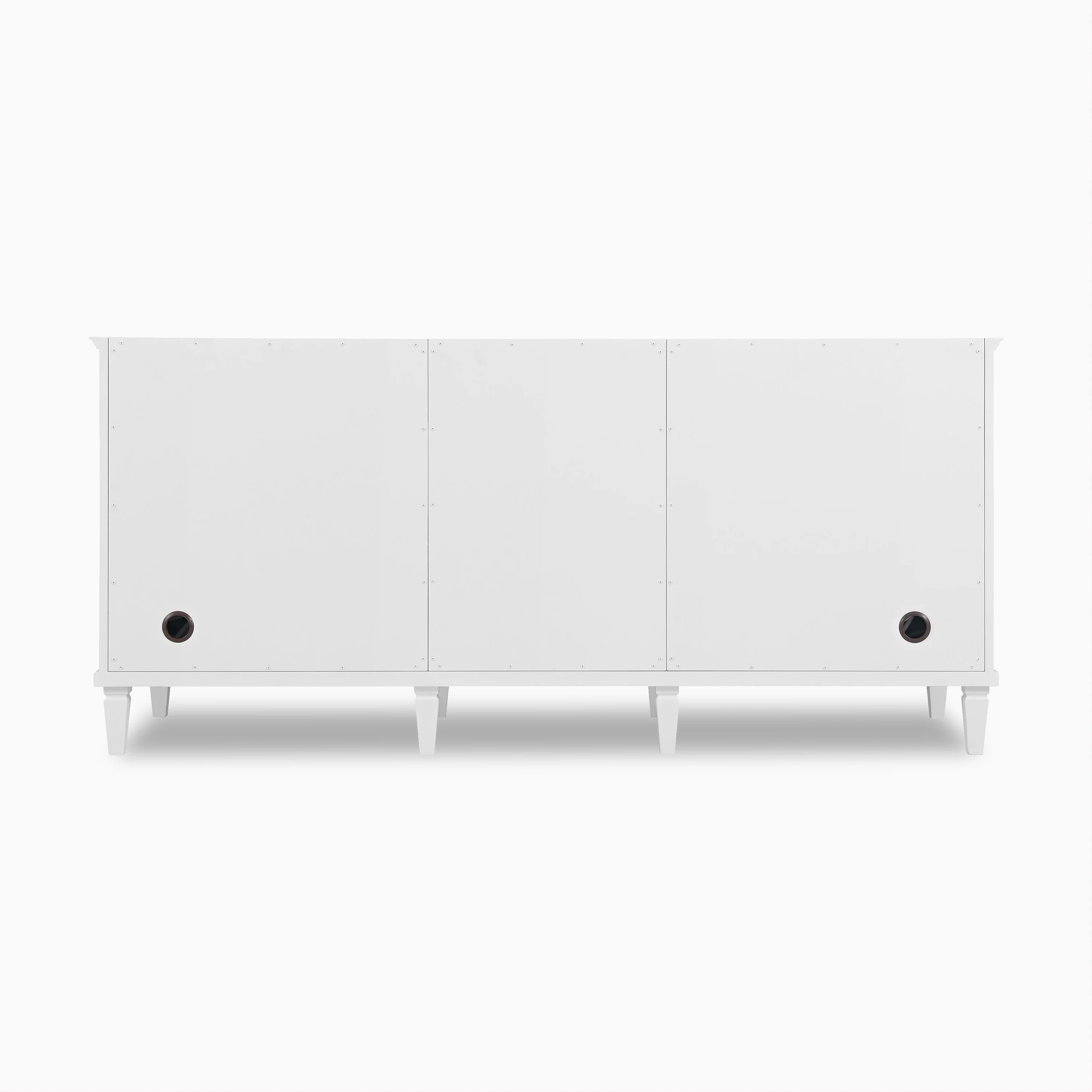 Elodie 72" Double Vanity in Bright White with 3 cm White Zeus Quartz Top - Image 4