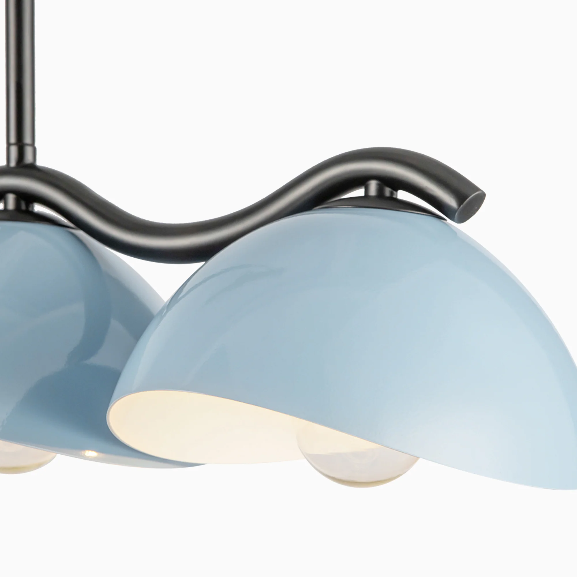 Erza 42" Socket Linear Pendant in Black/Cerulean - Image 3