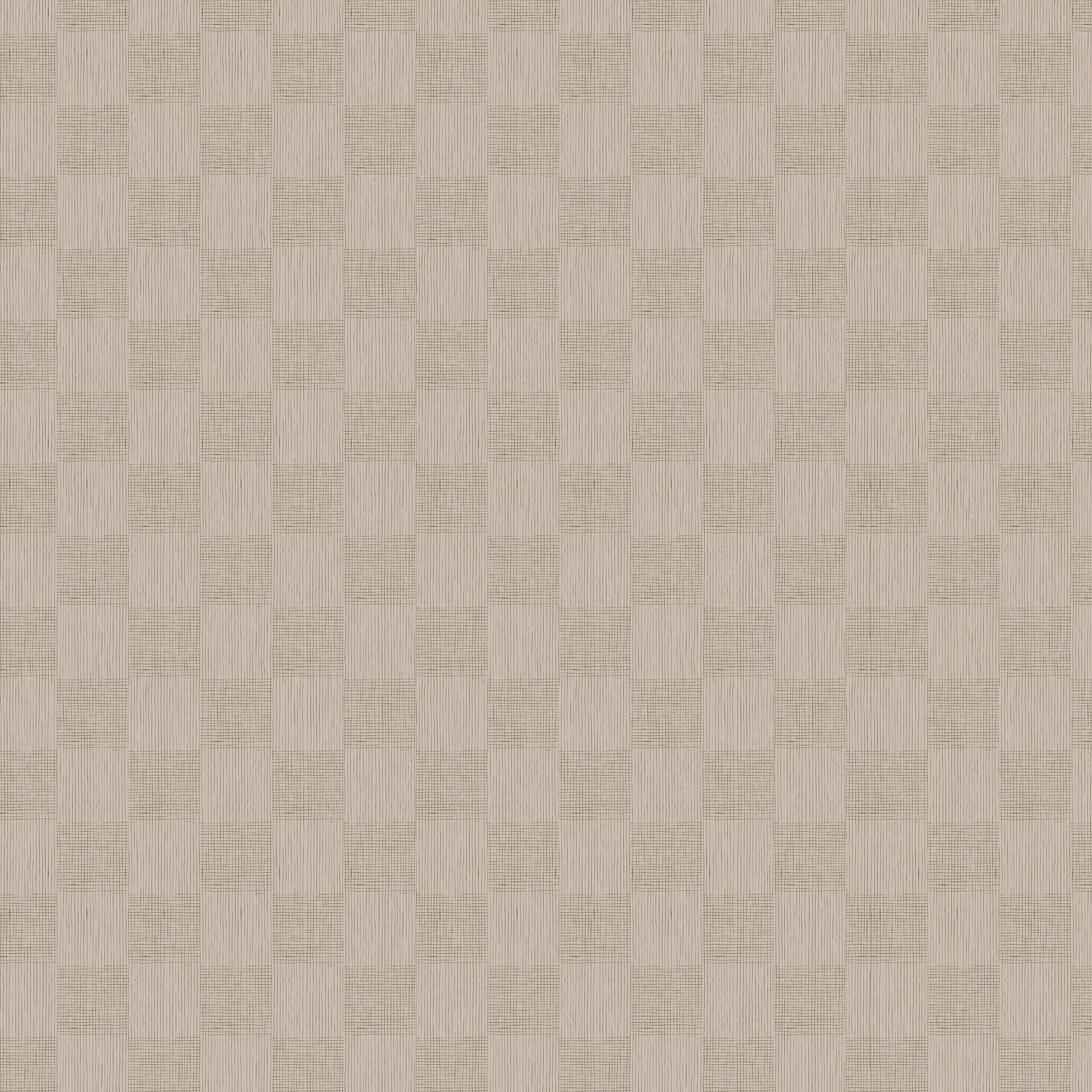 Essex Wallpaper in Taupe II, 52" x 132"