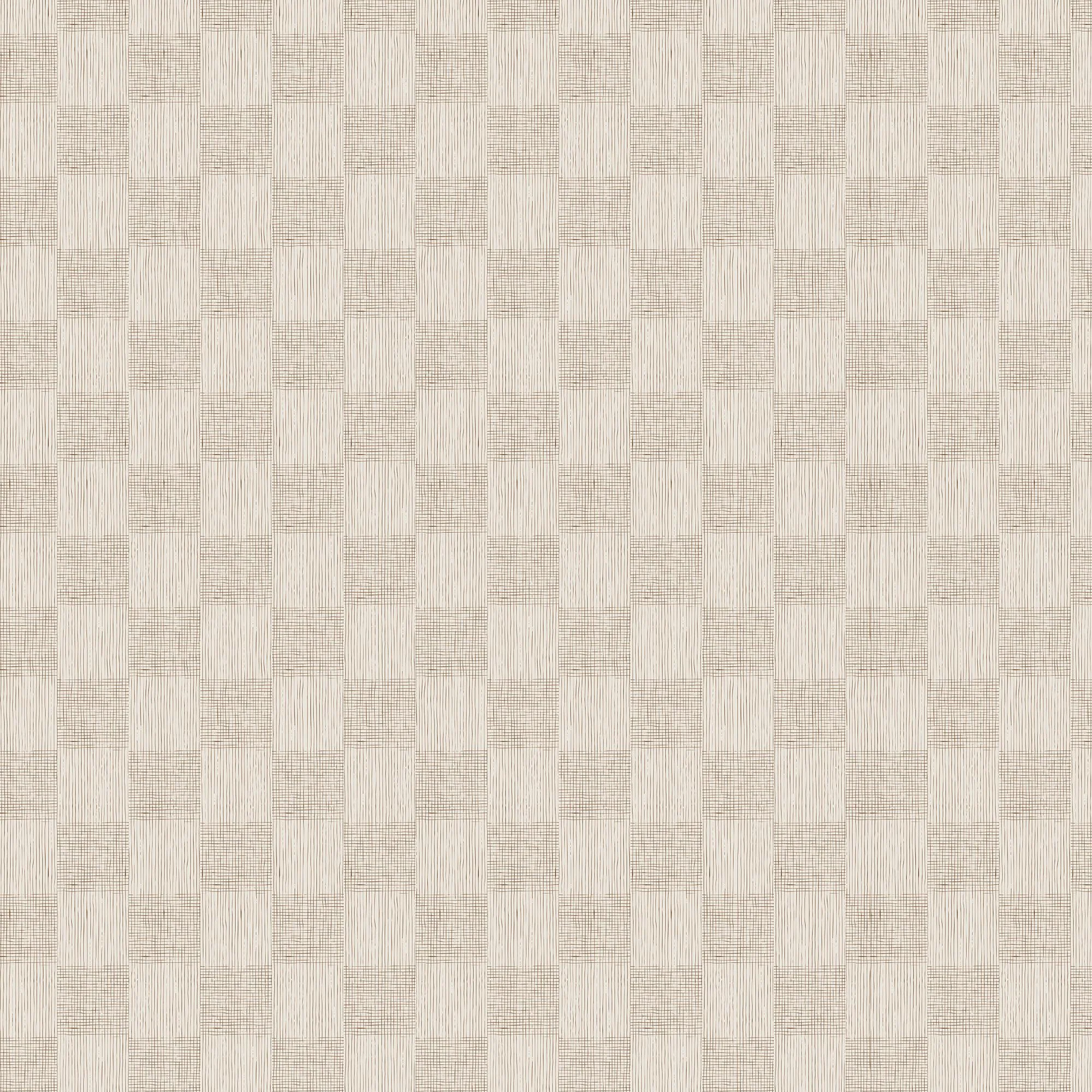 Essex Wallpaper in Terracotta II, 52" x 132"