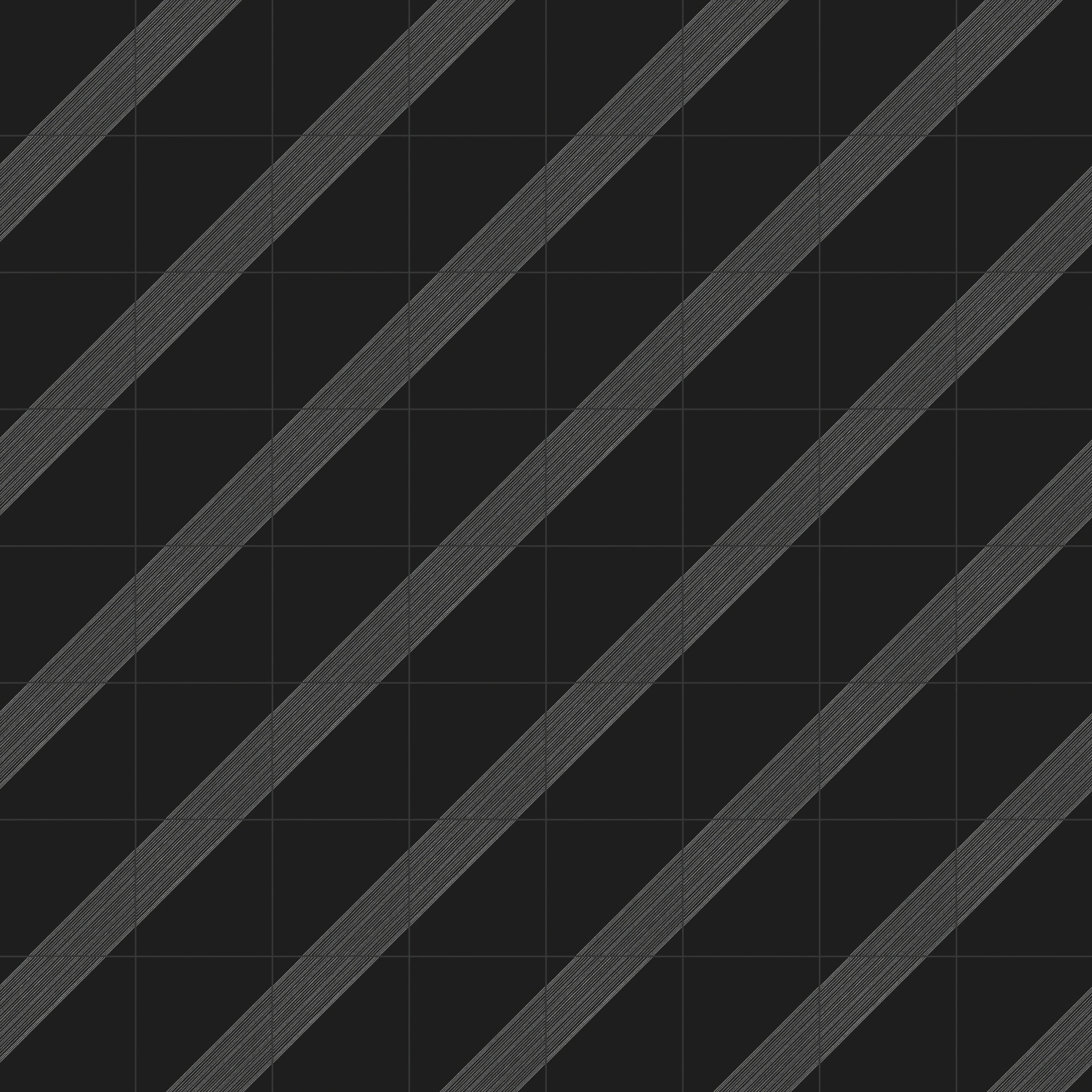Estelle 12 x 12 Satin Ceramic Tile in Deco 3 Black Silver - Image 5