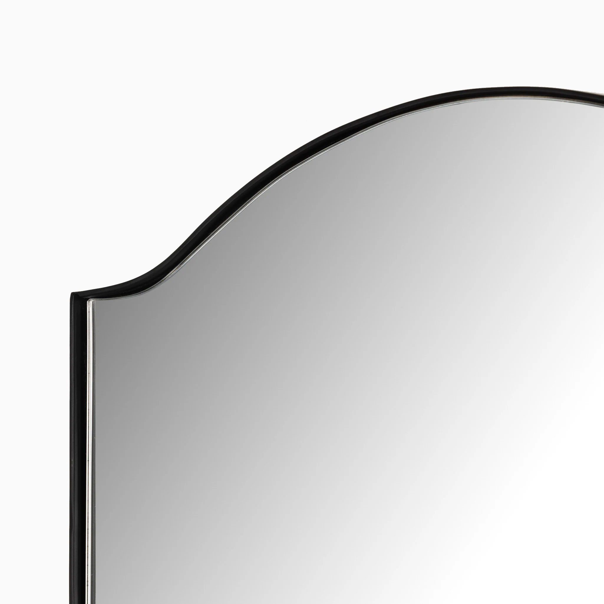 Everdale Small Mirror in Gunmetal - Image 5