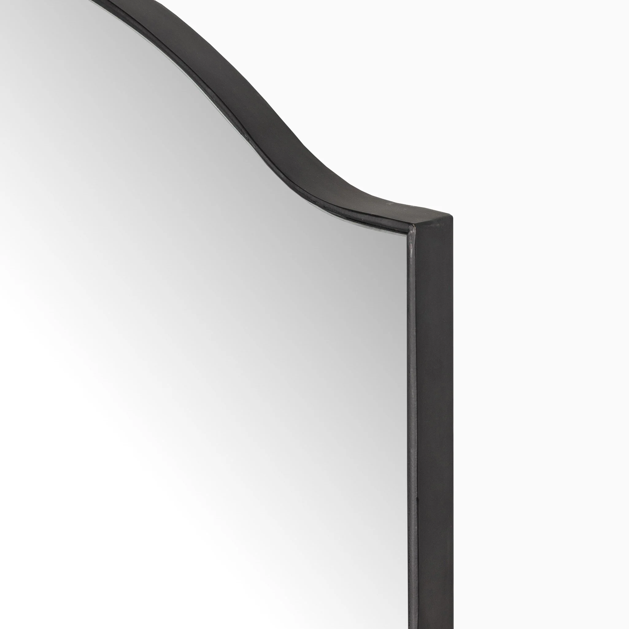 Everdale Small Mirror in Gunmetal - Image 7