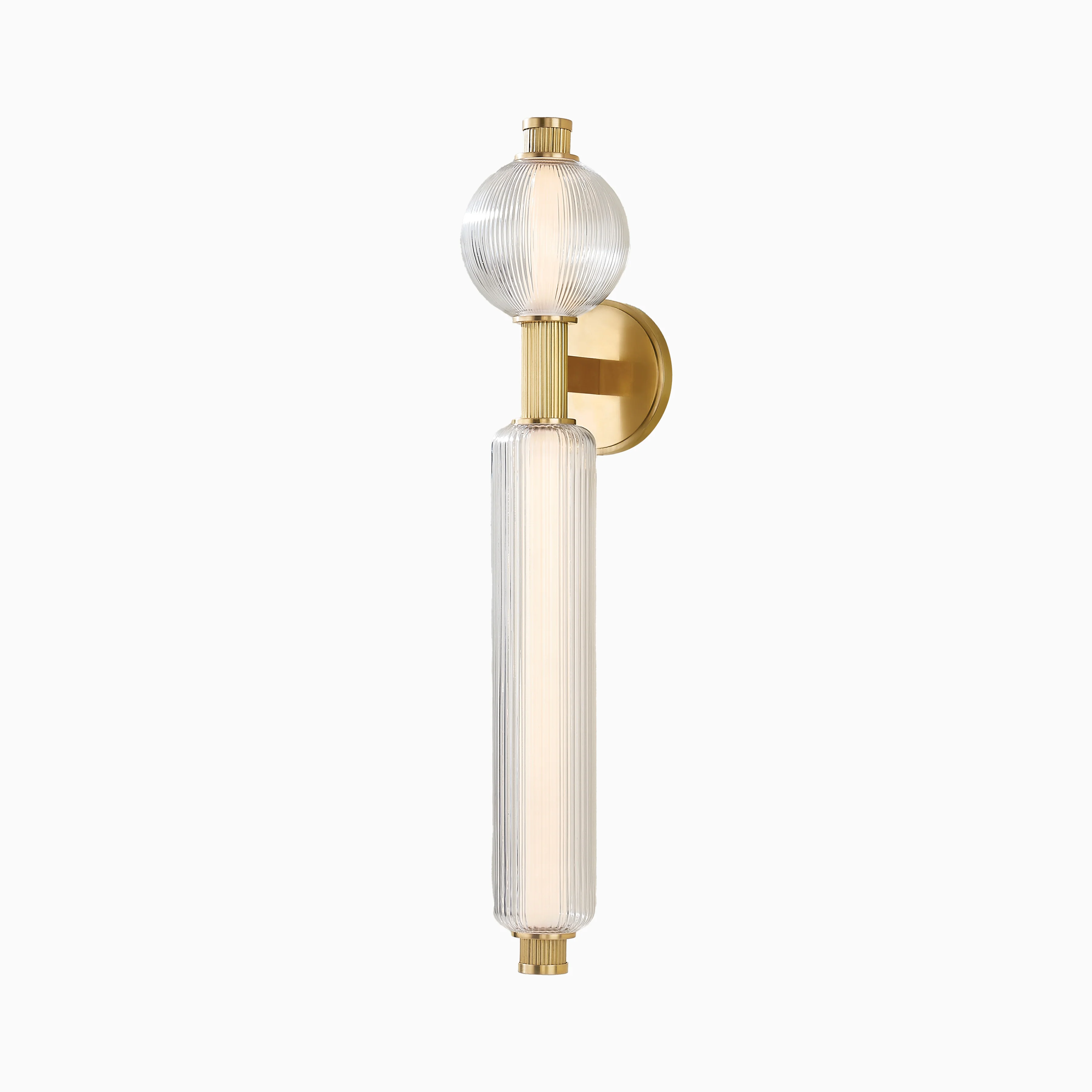 Ezekiel Wall Sconce in Vintage Brass - Image 5