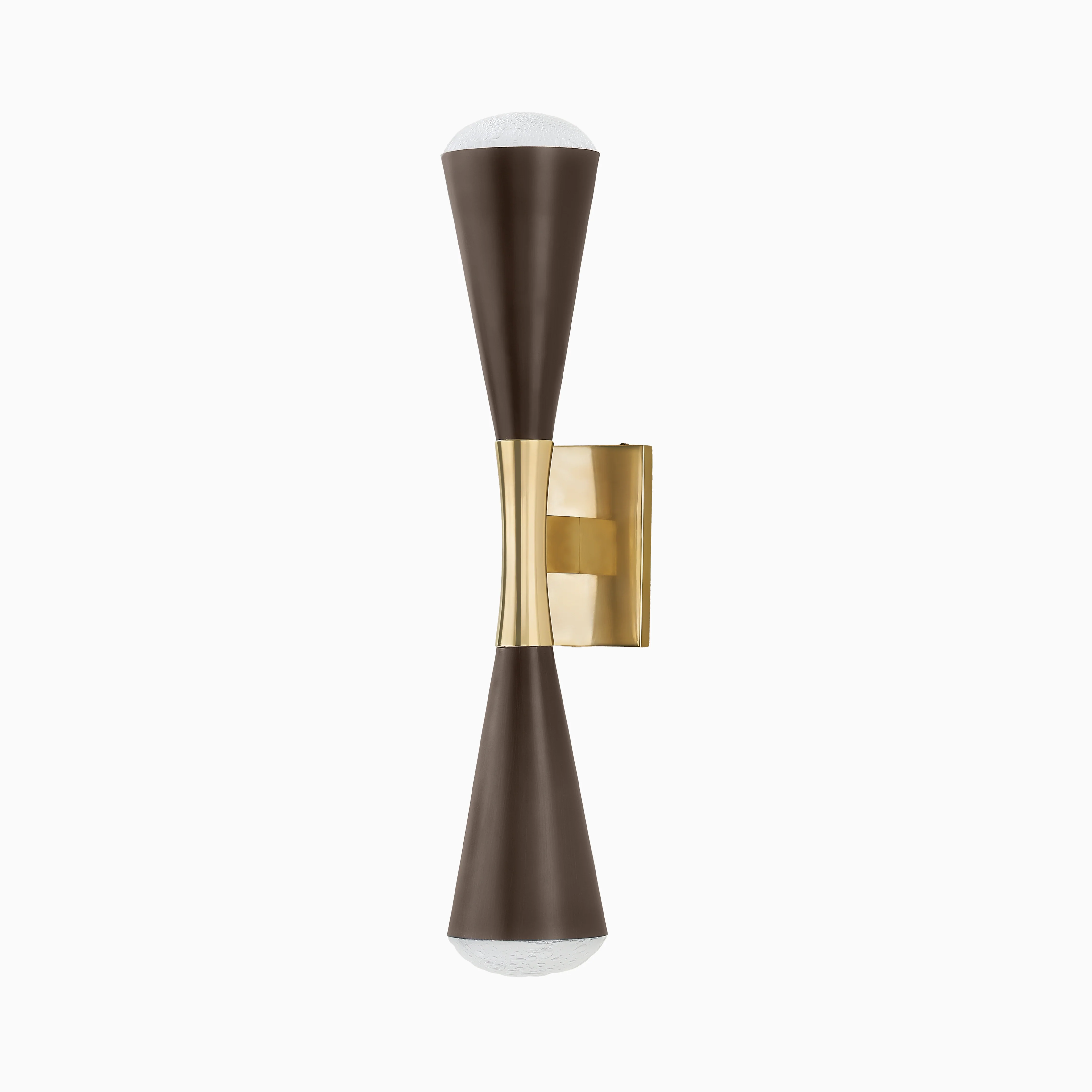 Garnet Wall Sconce in Vintage Brass/Bronze - Image 3