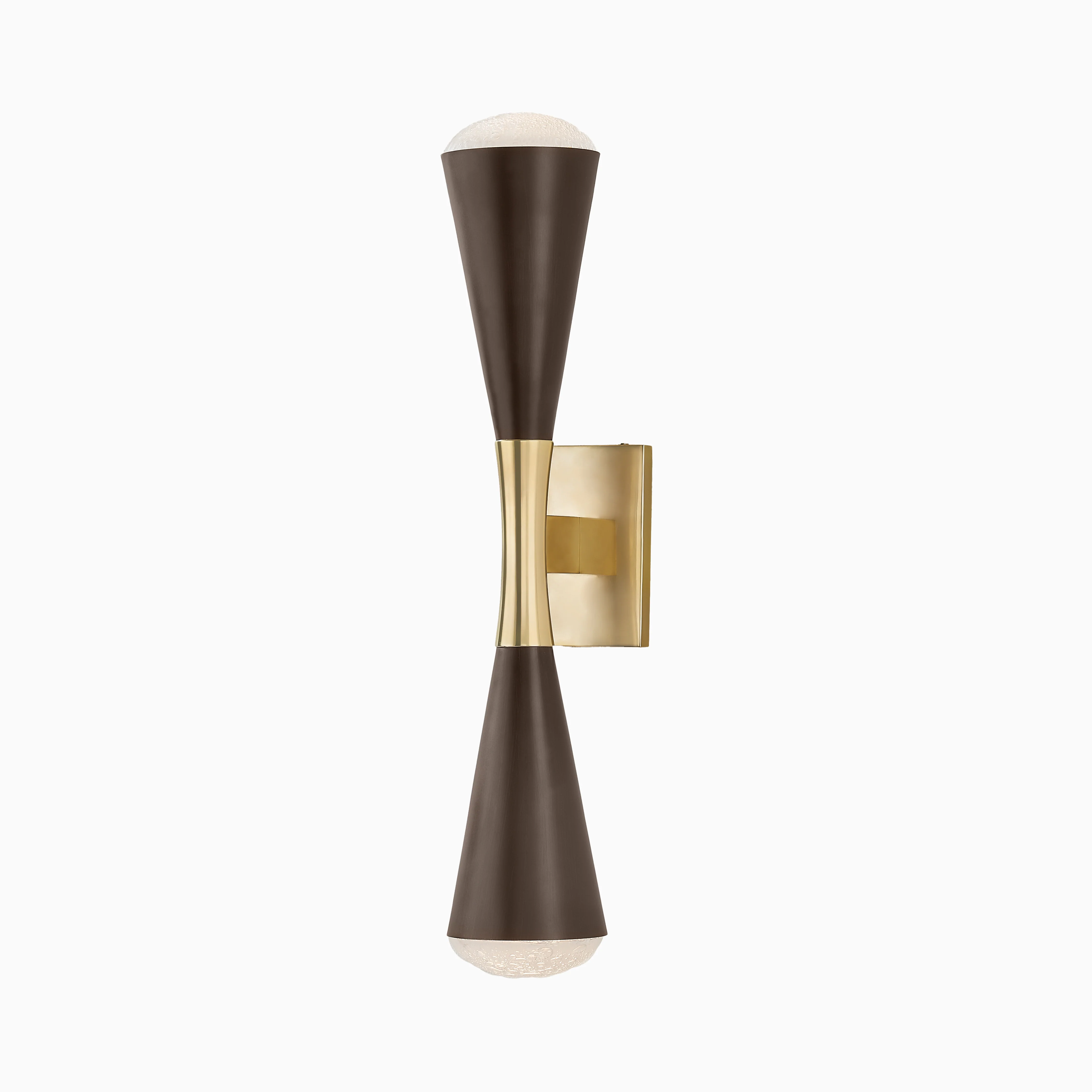 Garnet Wall Sconce in Vintage Brass/Bronze - Image 4