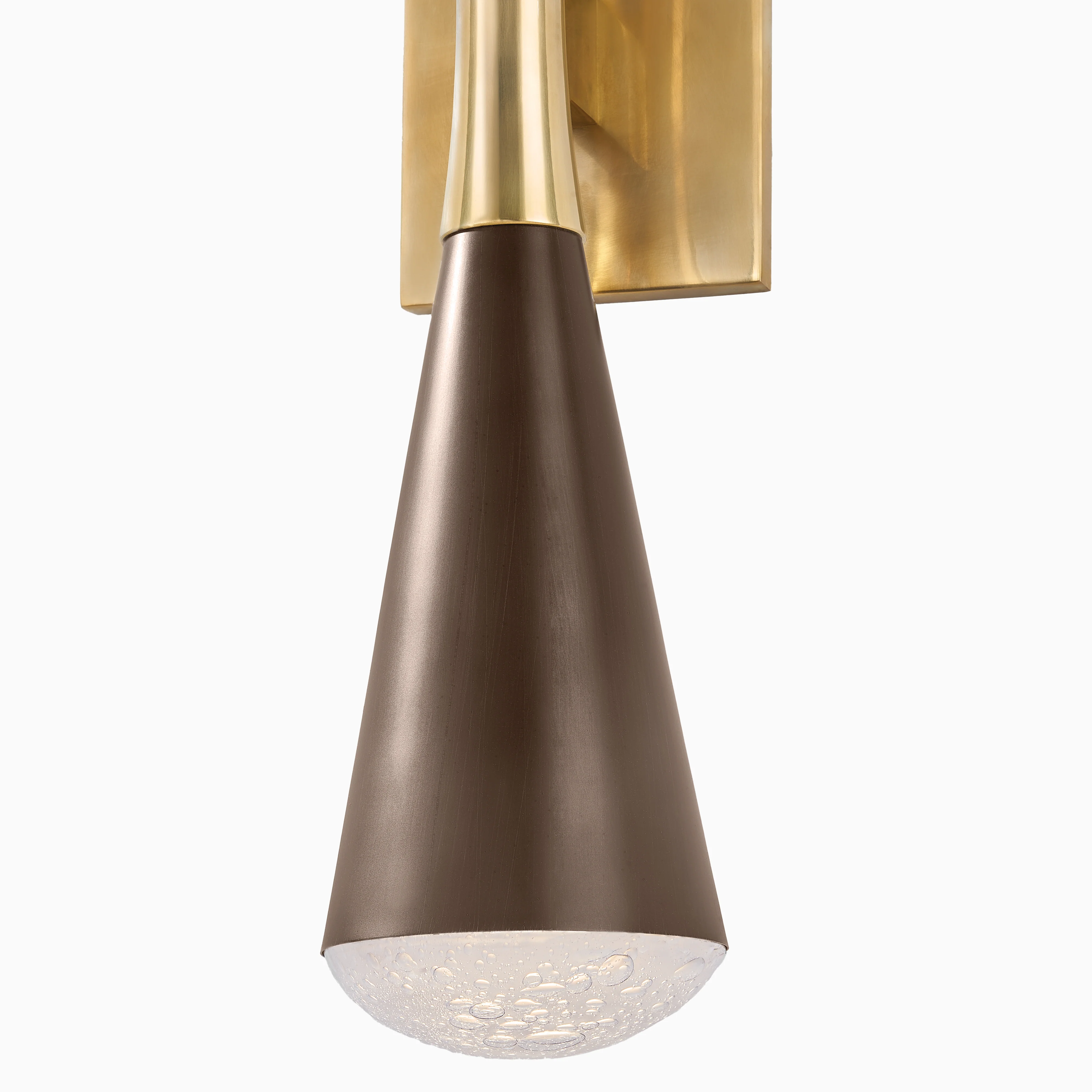 Garnet Wall Sconce in Vintage Brass/Bronze - Image 6