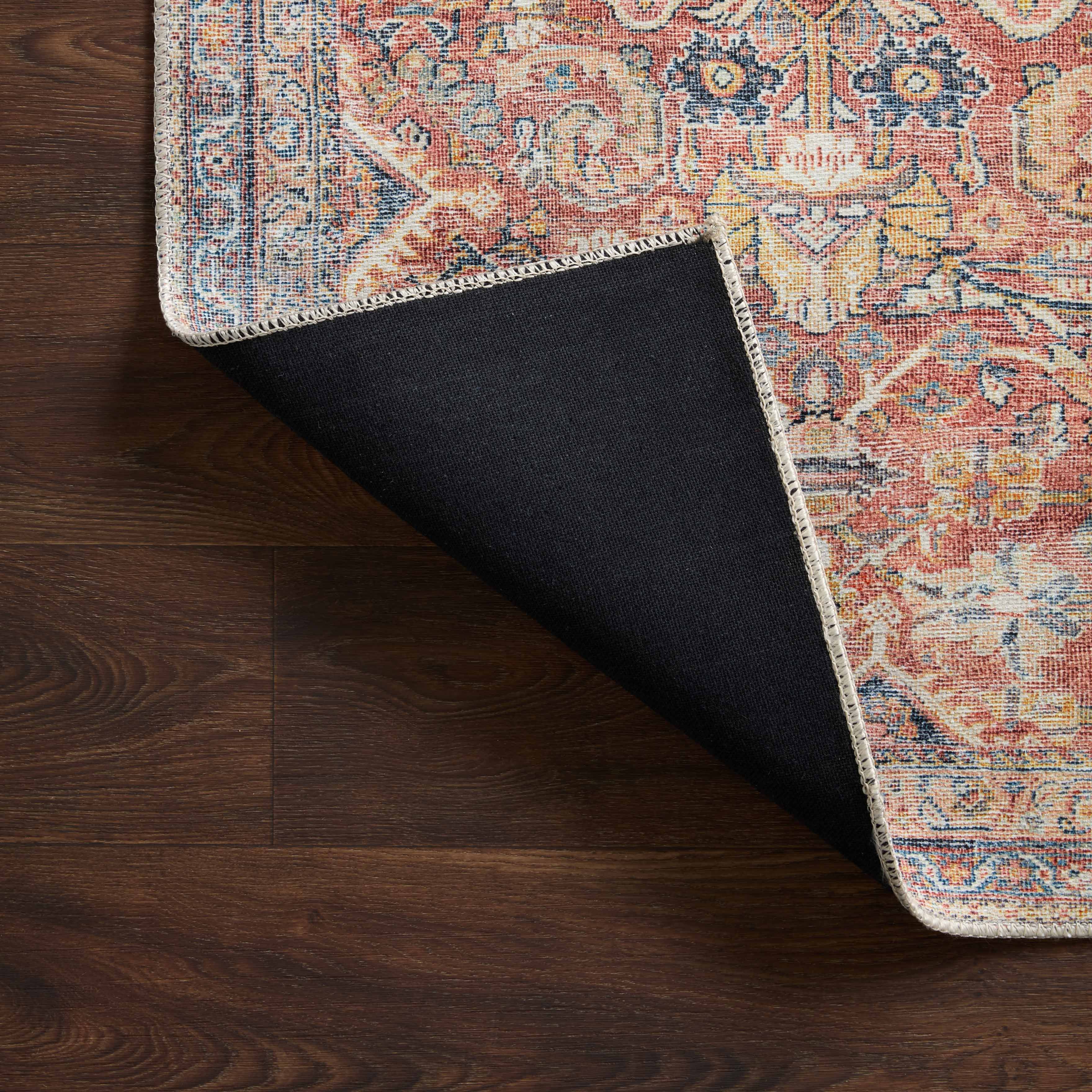 Georgette Rug in Clay / Navy - Image 4