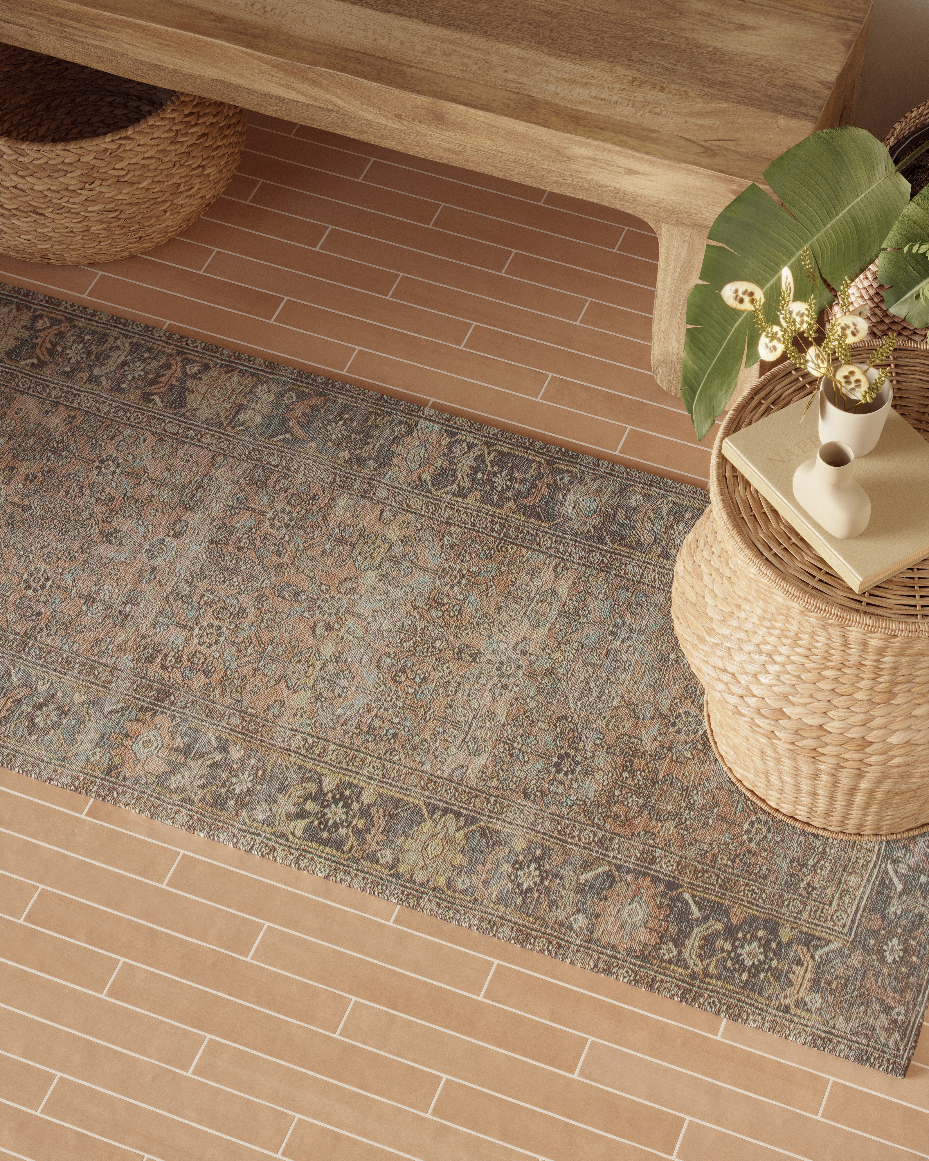 Georgette Rug in Spice / Indigo - Image 12