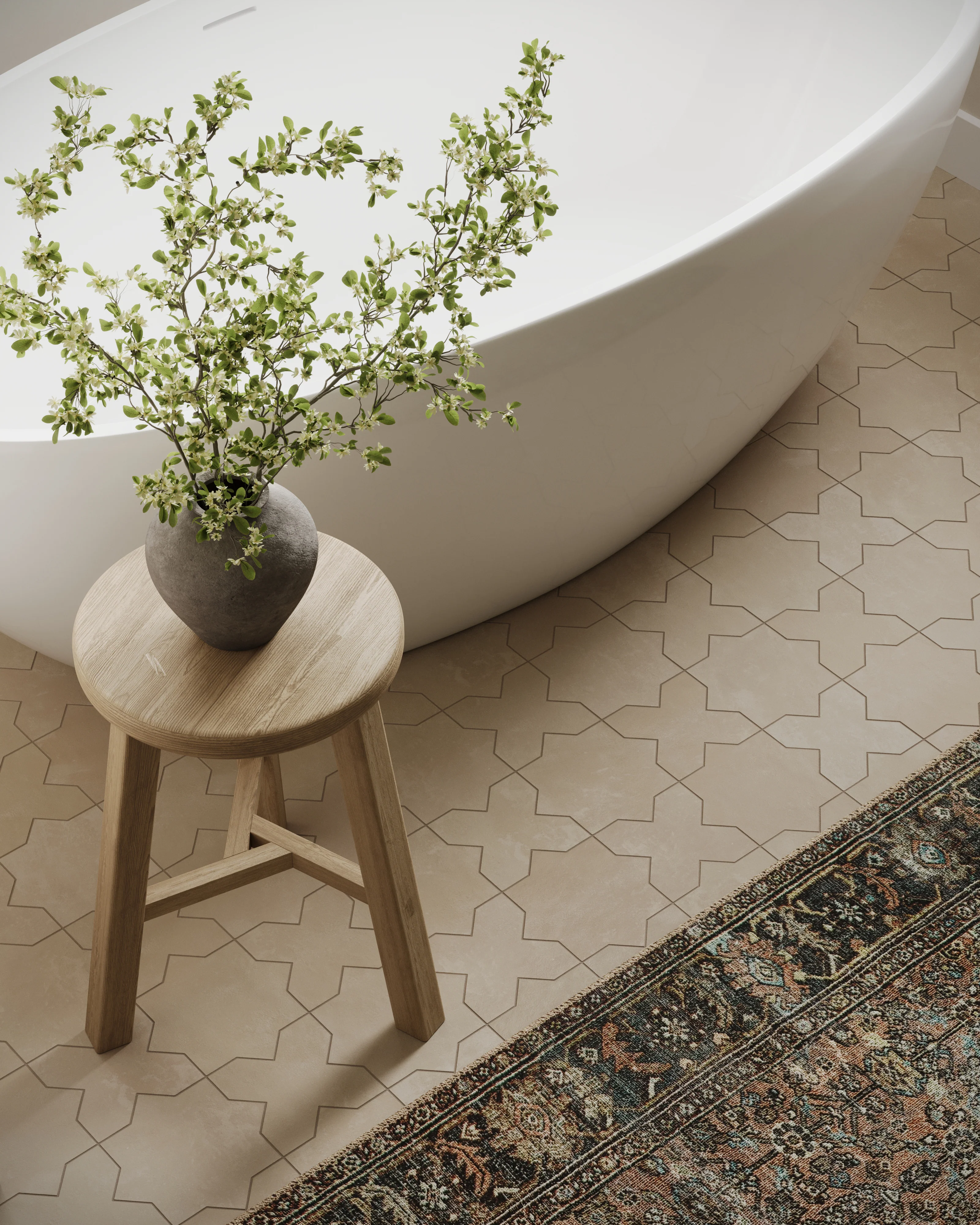 Georgette Rug in Spice / Indigo - Image 14