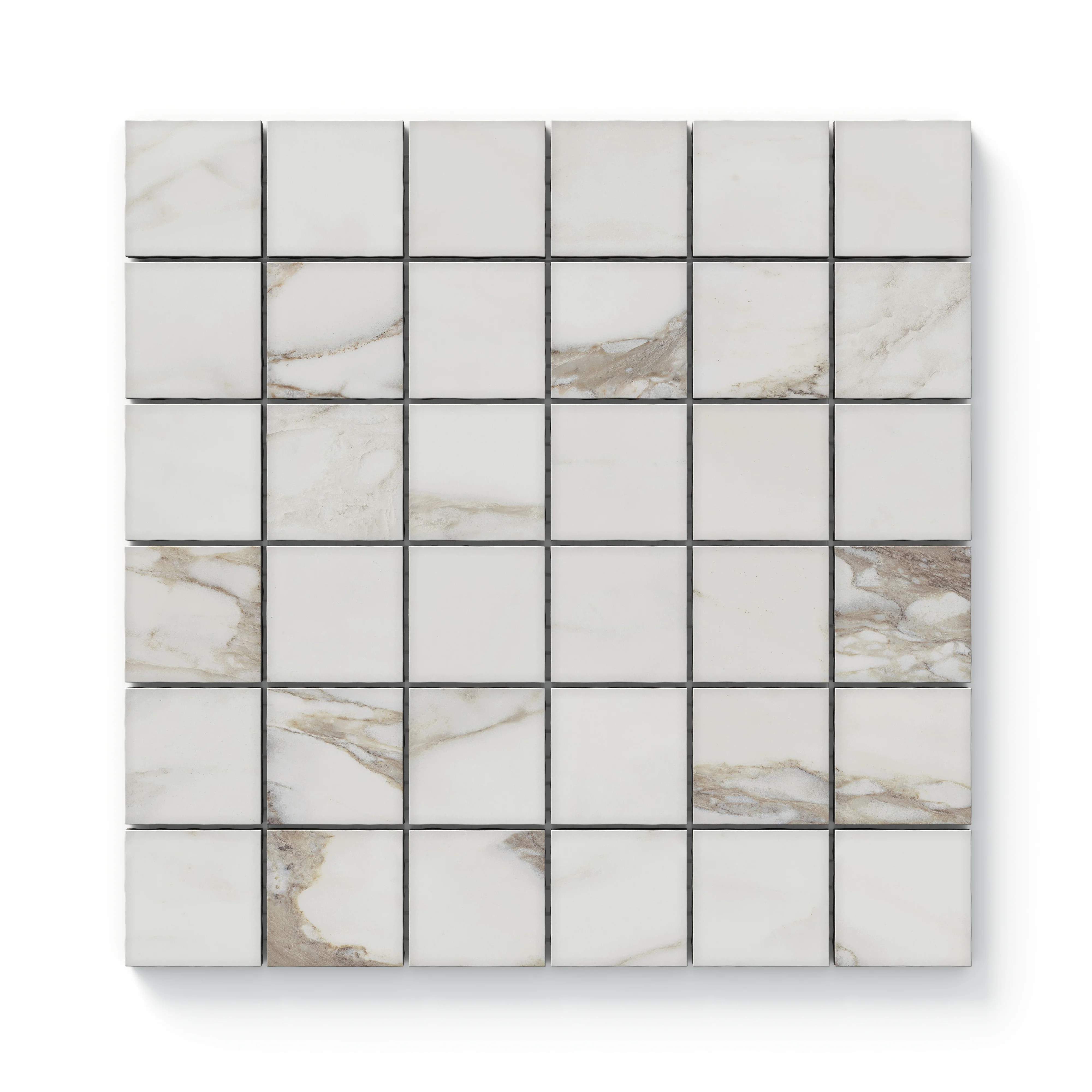 Giada 2 x 2 Matte Porcelain Mosaic Tile in Renoir