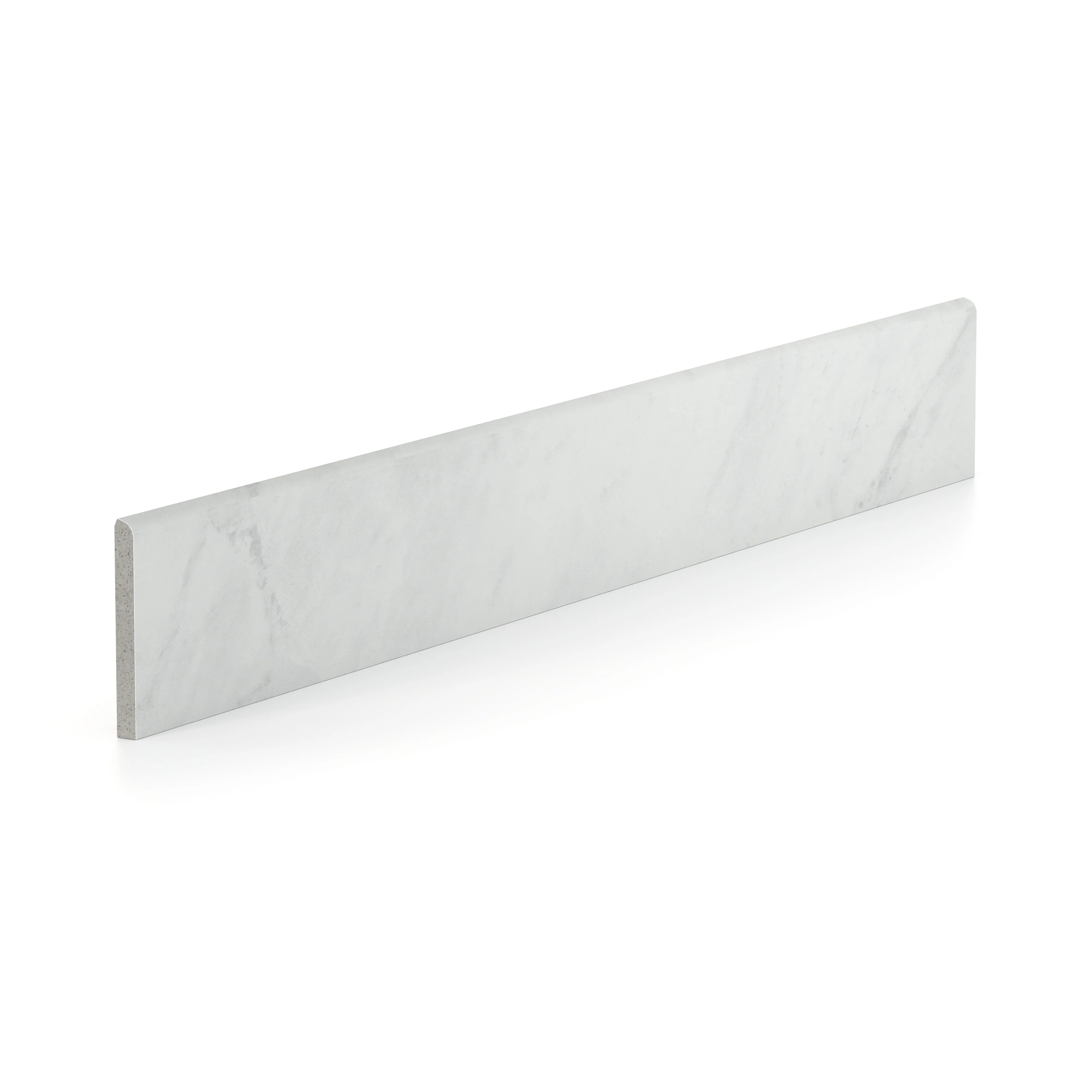 Giada 3 x 24 Matte Porcelain Bullnose Tile in Alaska Glacier - Image 2