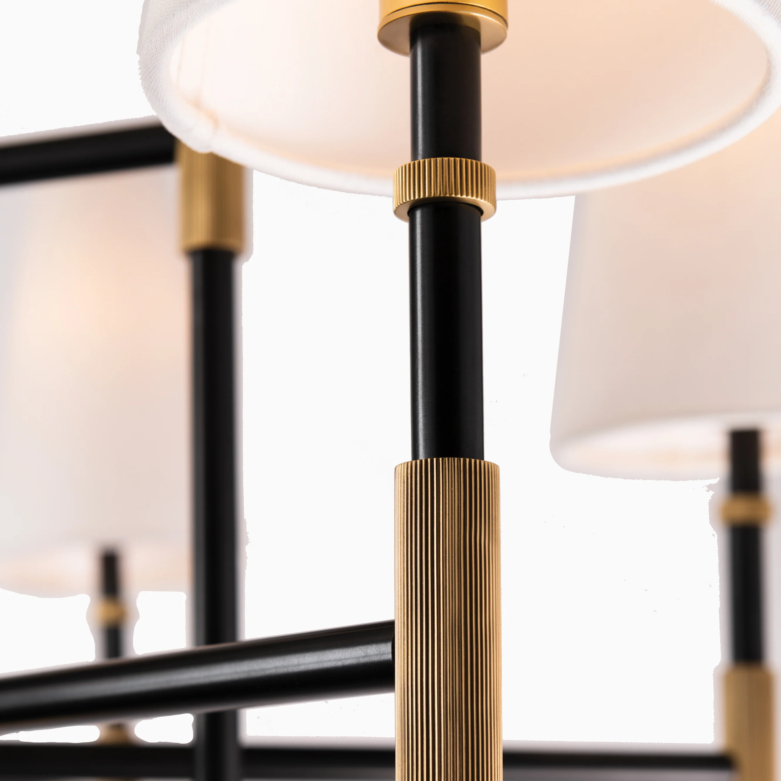 Gibson 9-Light Chandelier in Aged Old Bronze - Image 5