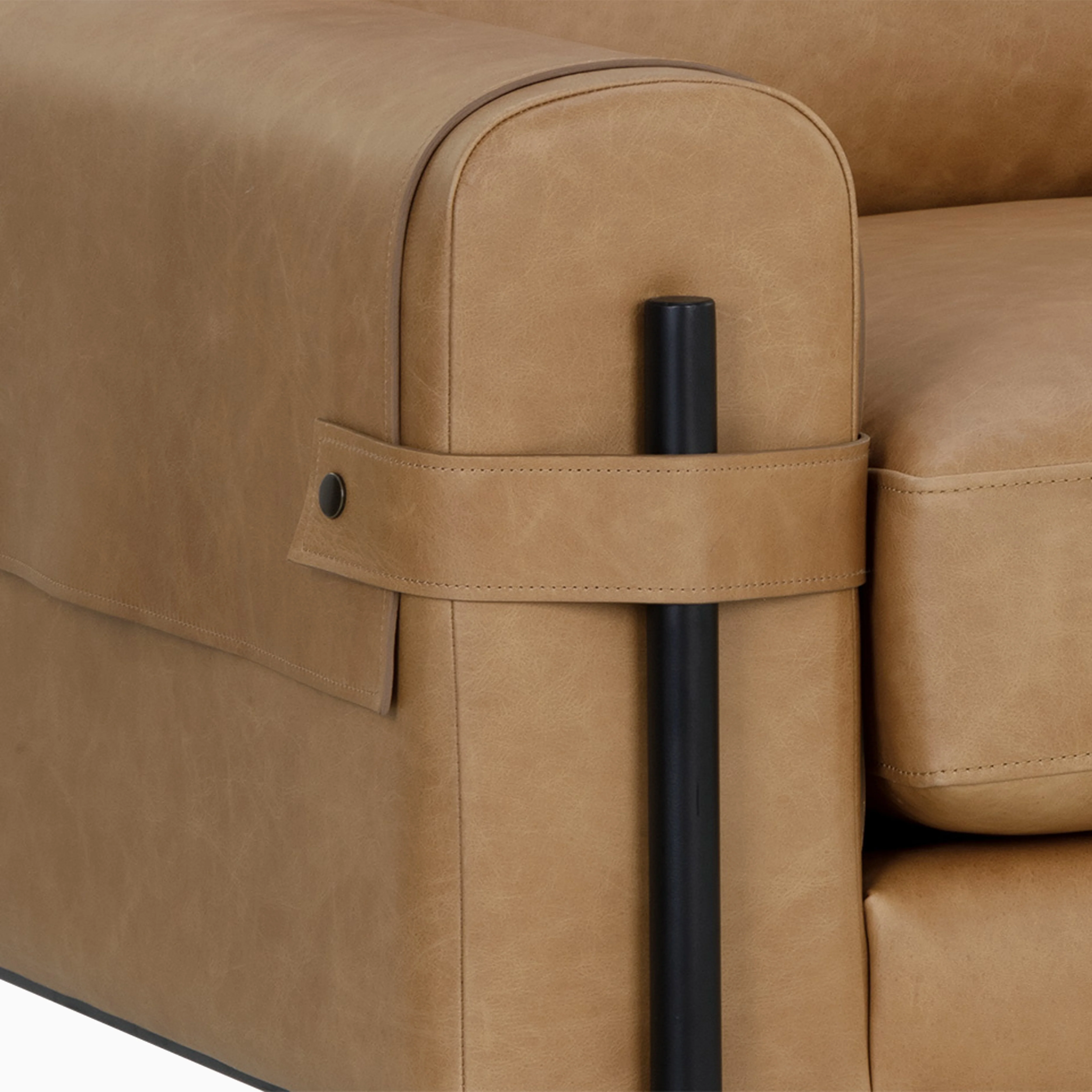 Halden Armchair in Brown - Image 6